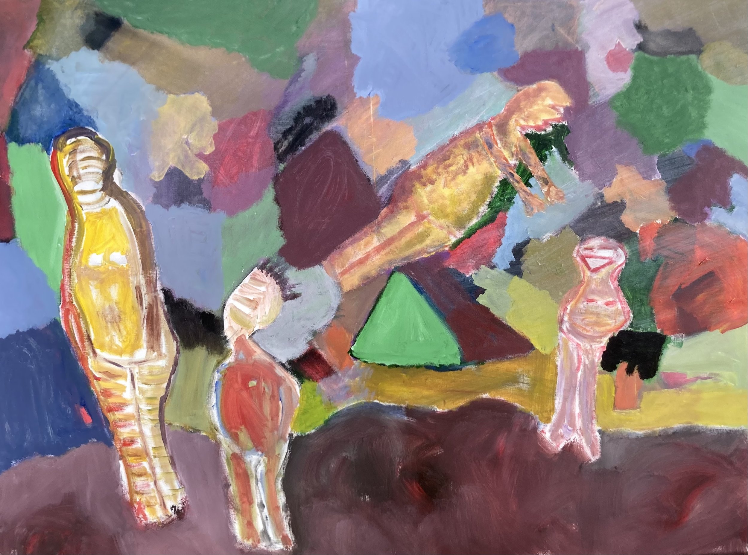 Mistaken 46 x 35"