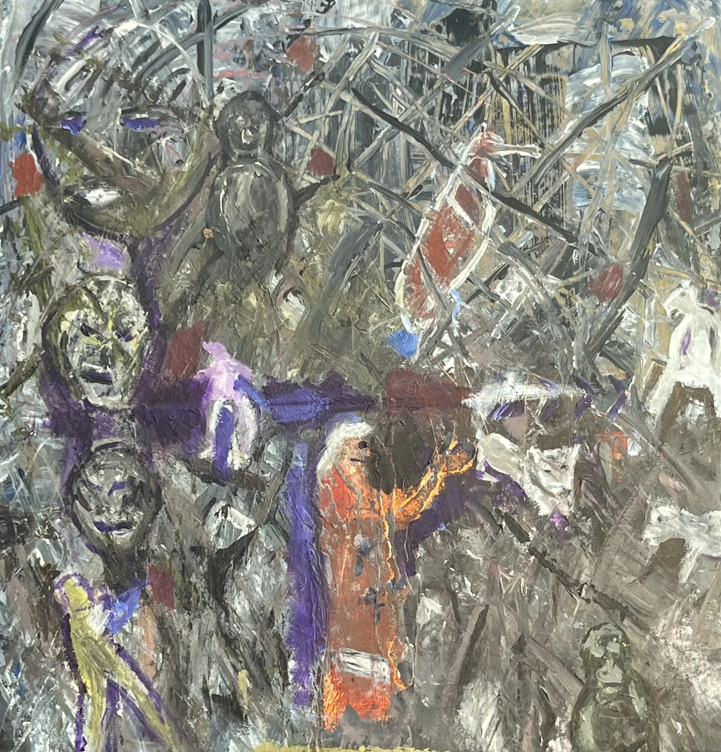 The Animal Preacher 25 x 26"