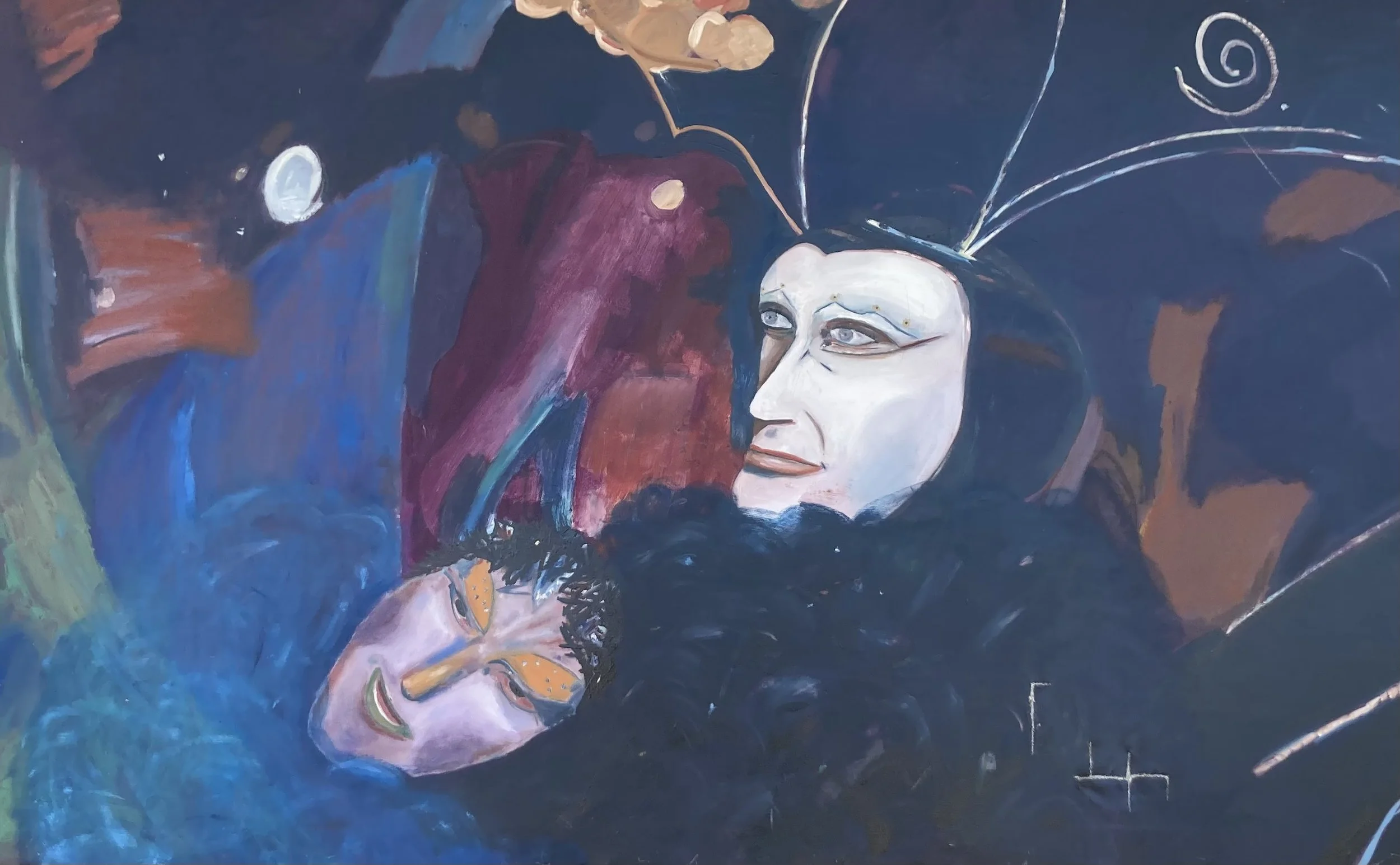 Carnival 70 x 43"