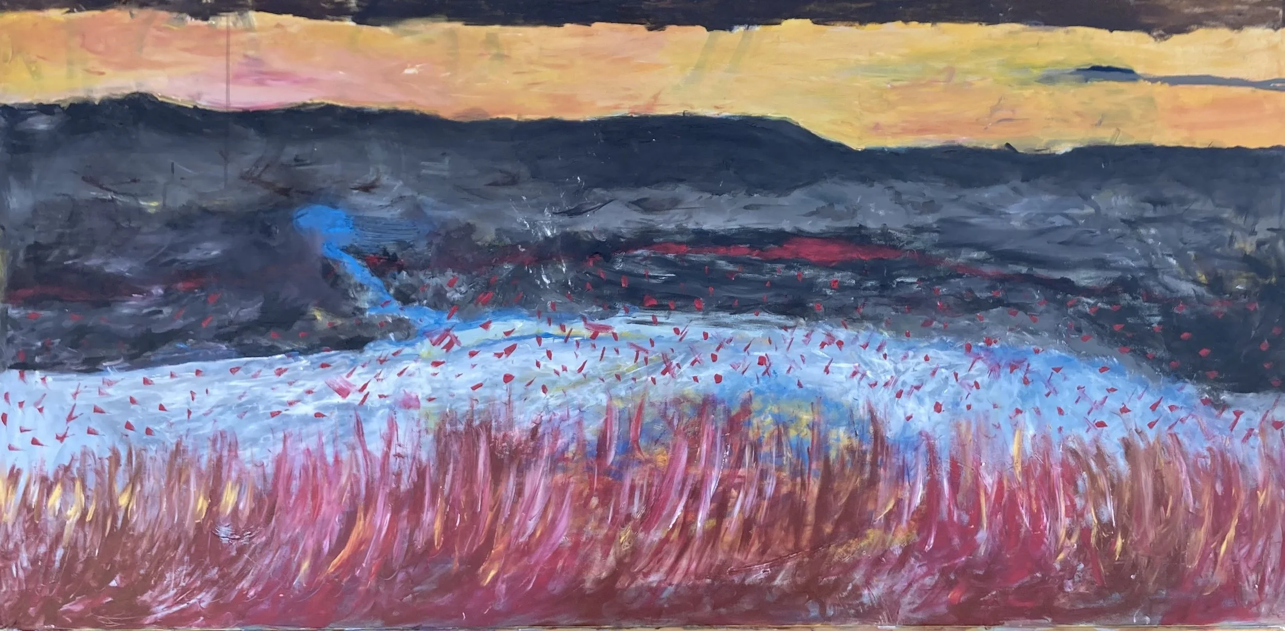The River 72 x 36"