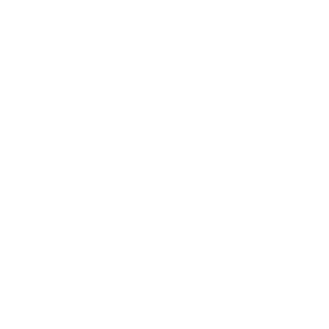 Silhouette of a hammer and a paintbrush crossed on black background