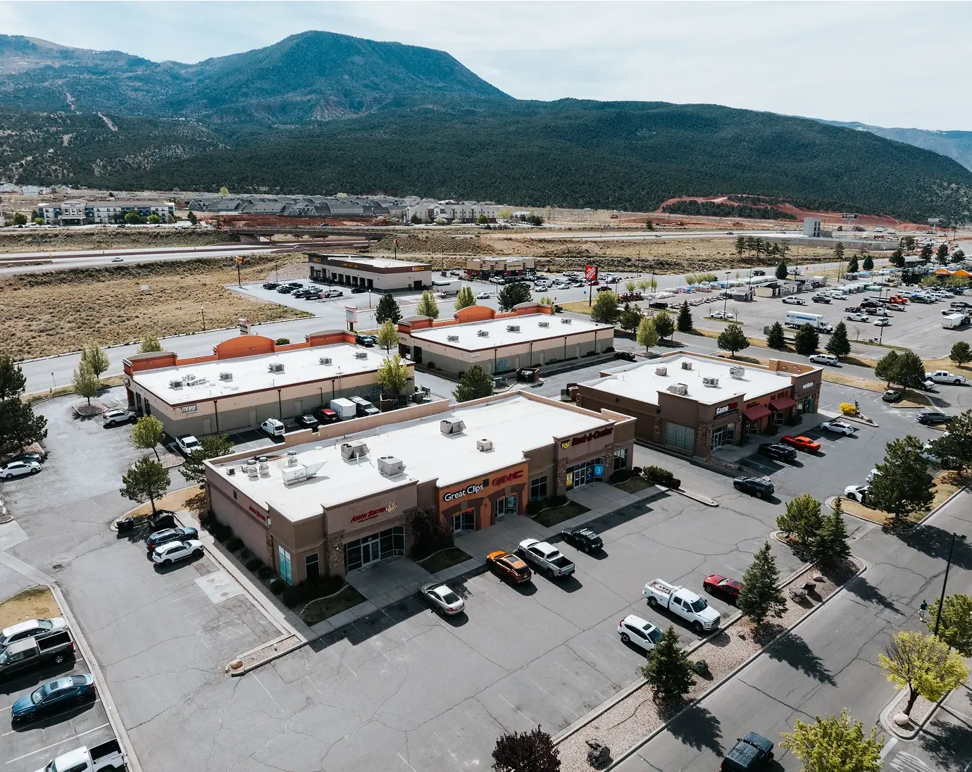 Commercial buildings in southern utah