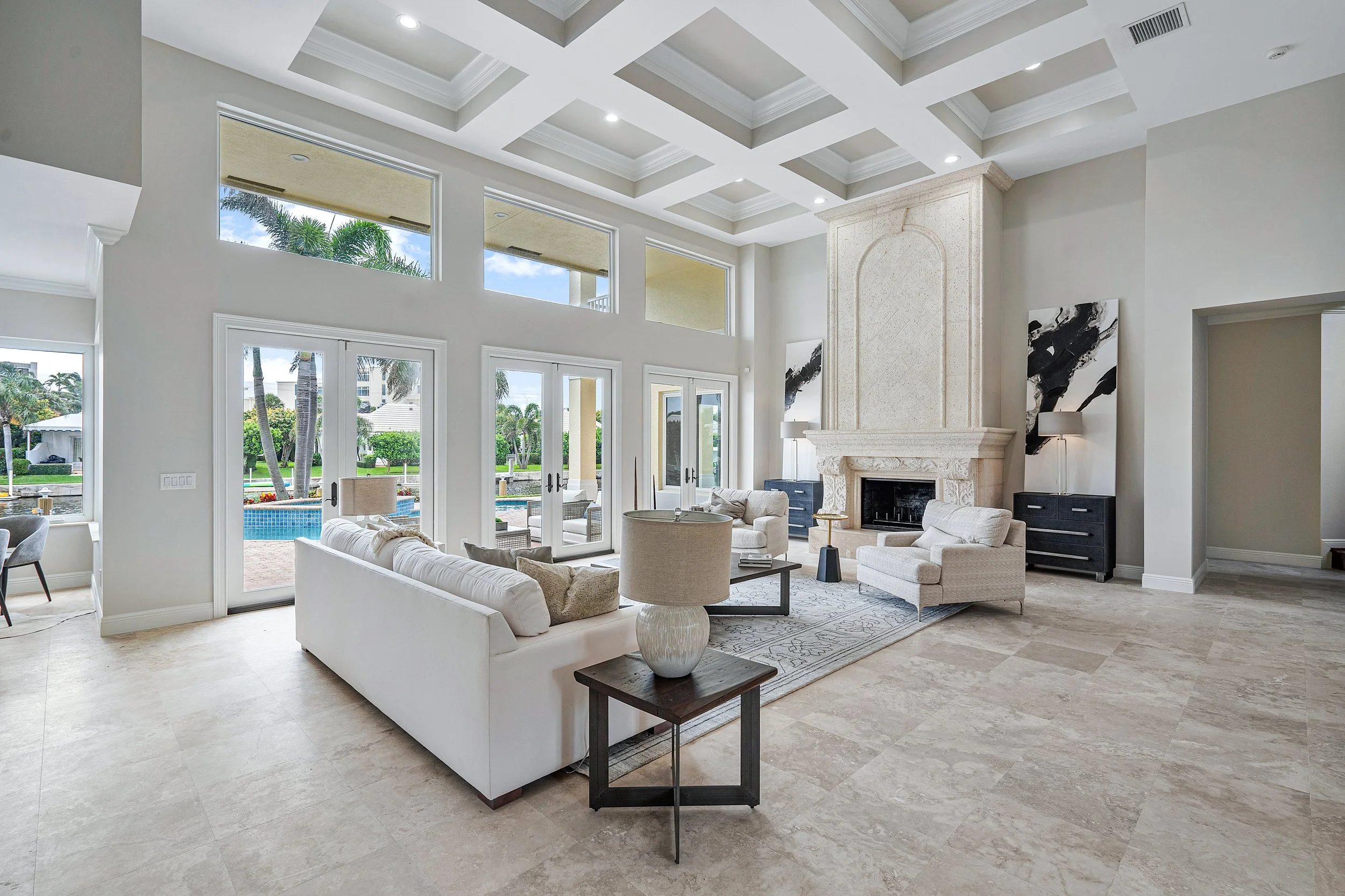 79 Island Drive, Ocean Ridge - Living Room
