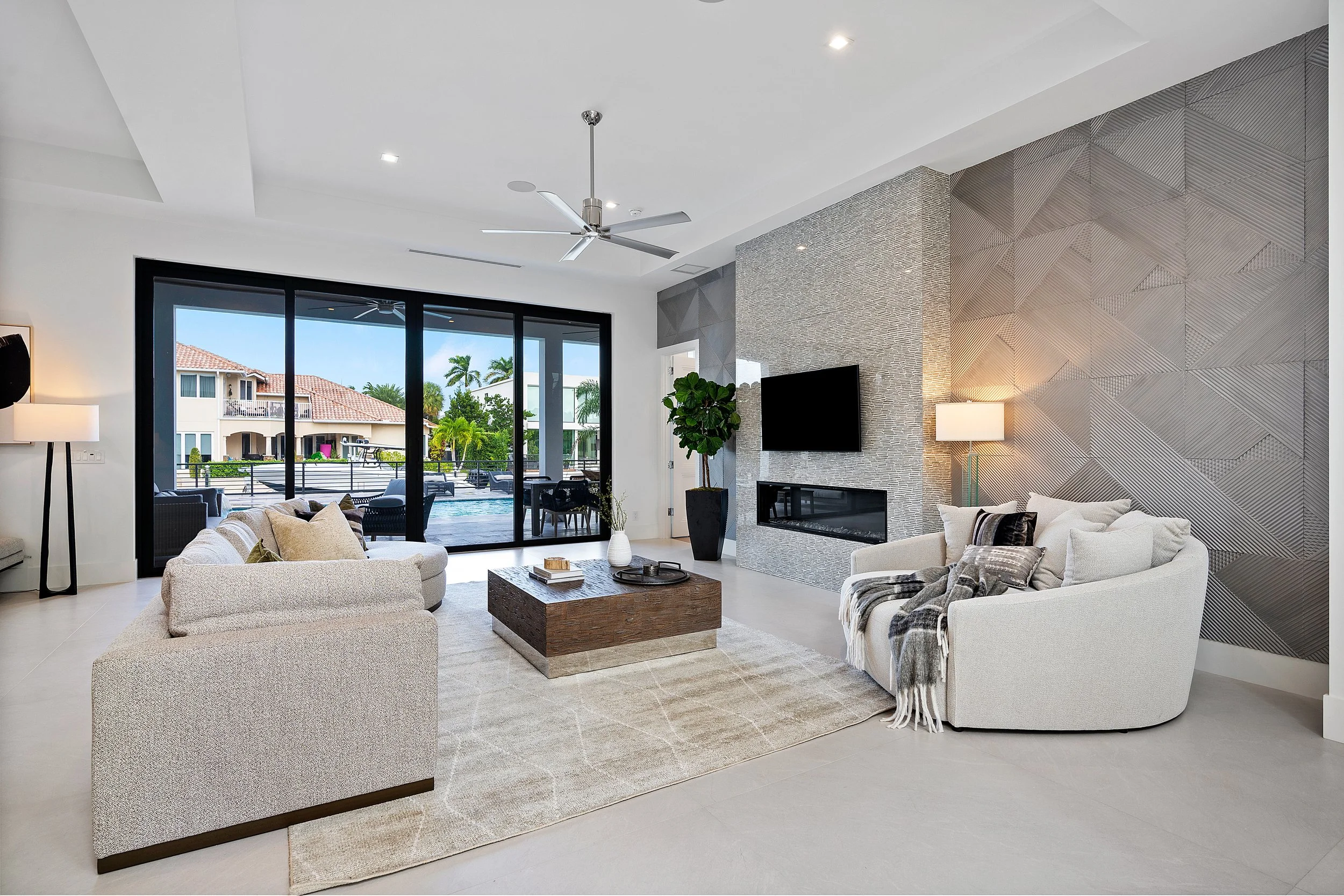 501 Kay Terrace, Boca Raton - Living Room