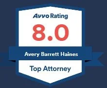 AVVO Rating Avery B. Haines Top Attorney
