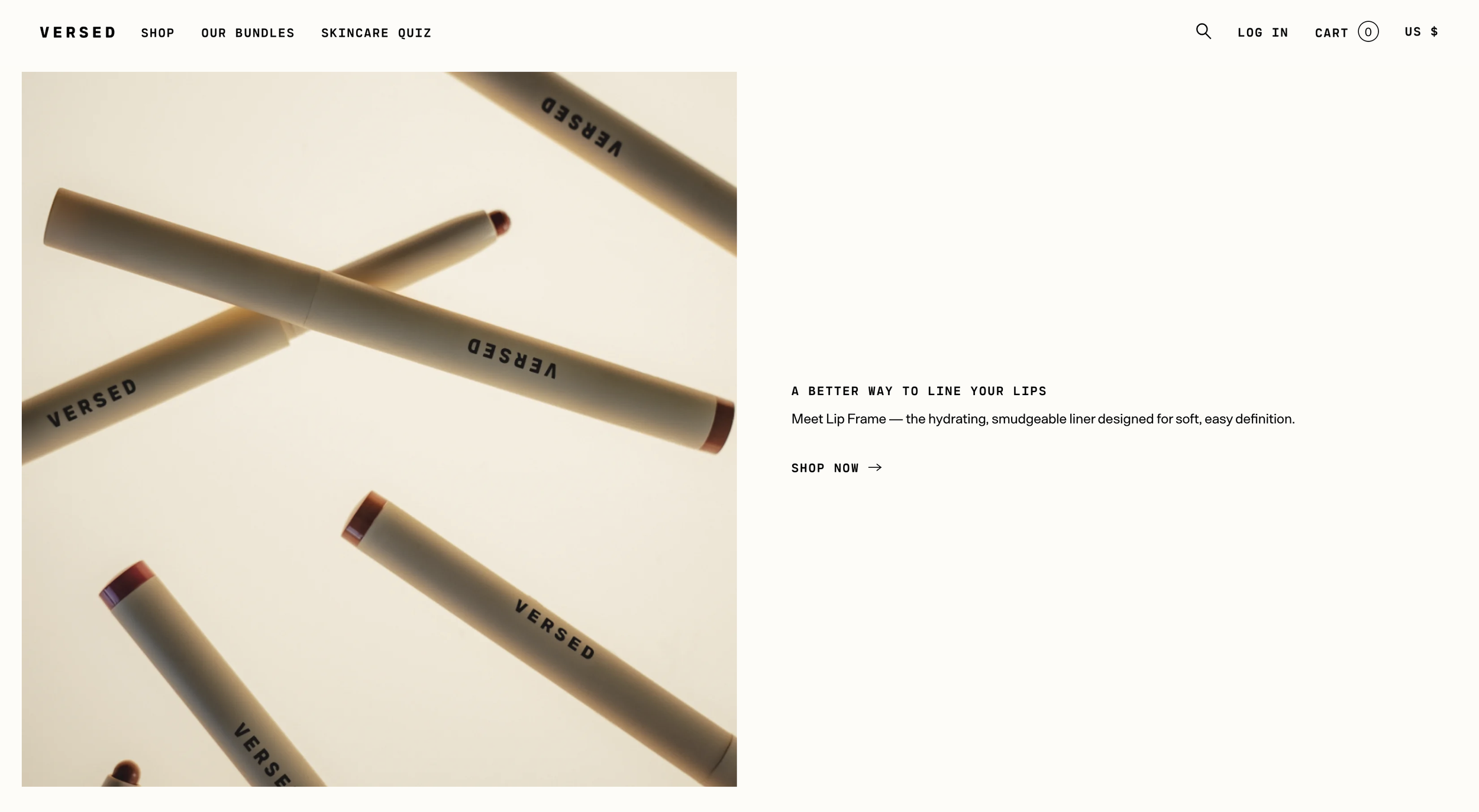 Versed | Homepage Feature