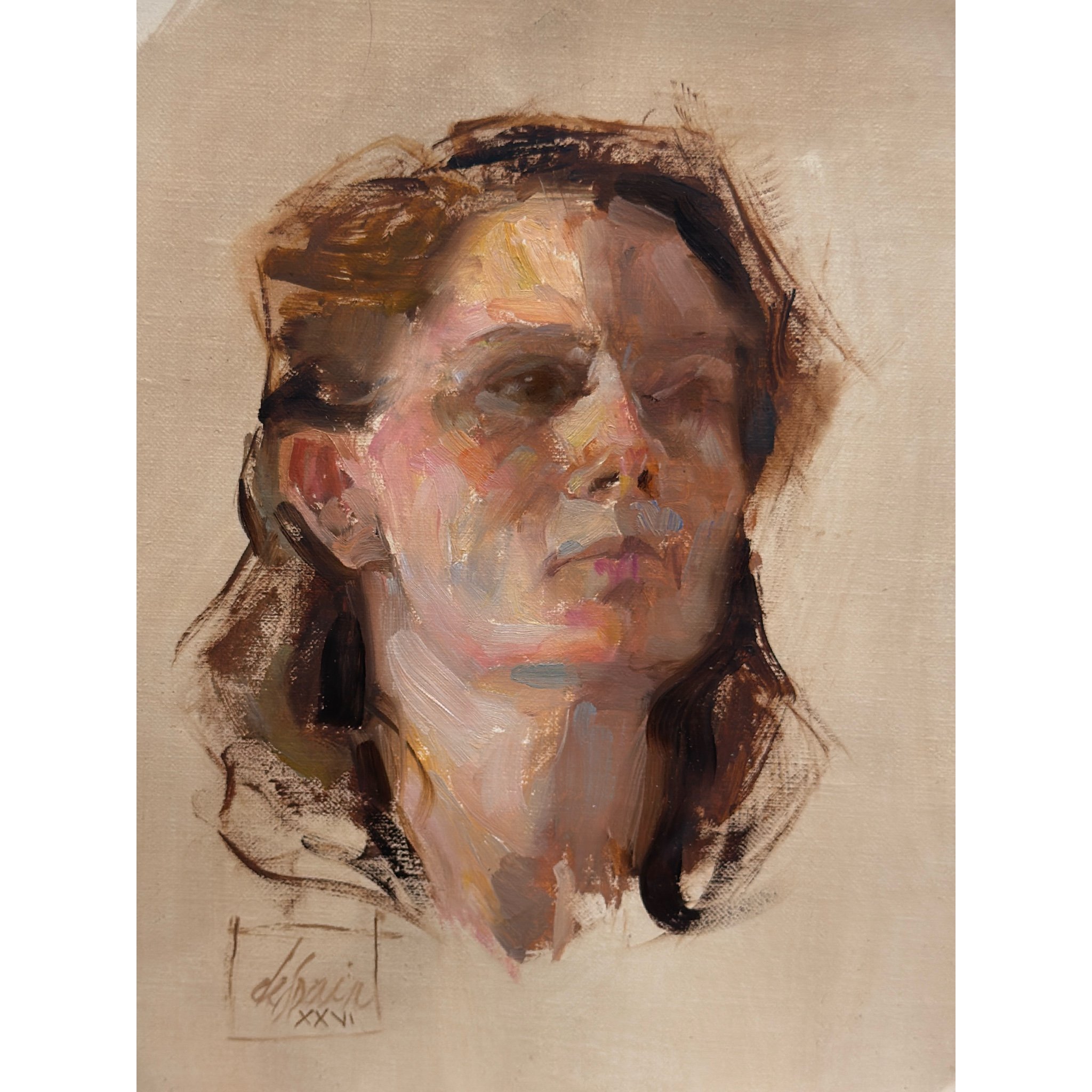 Portrait in Broken Color
