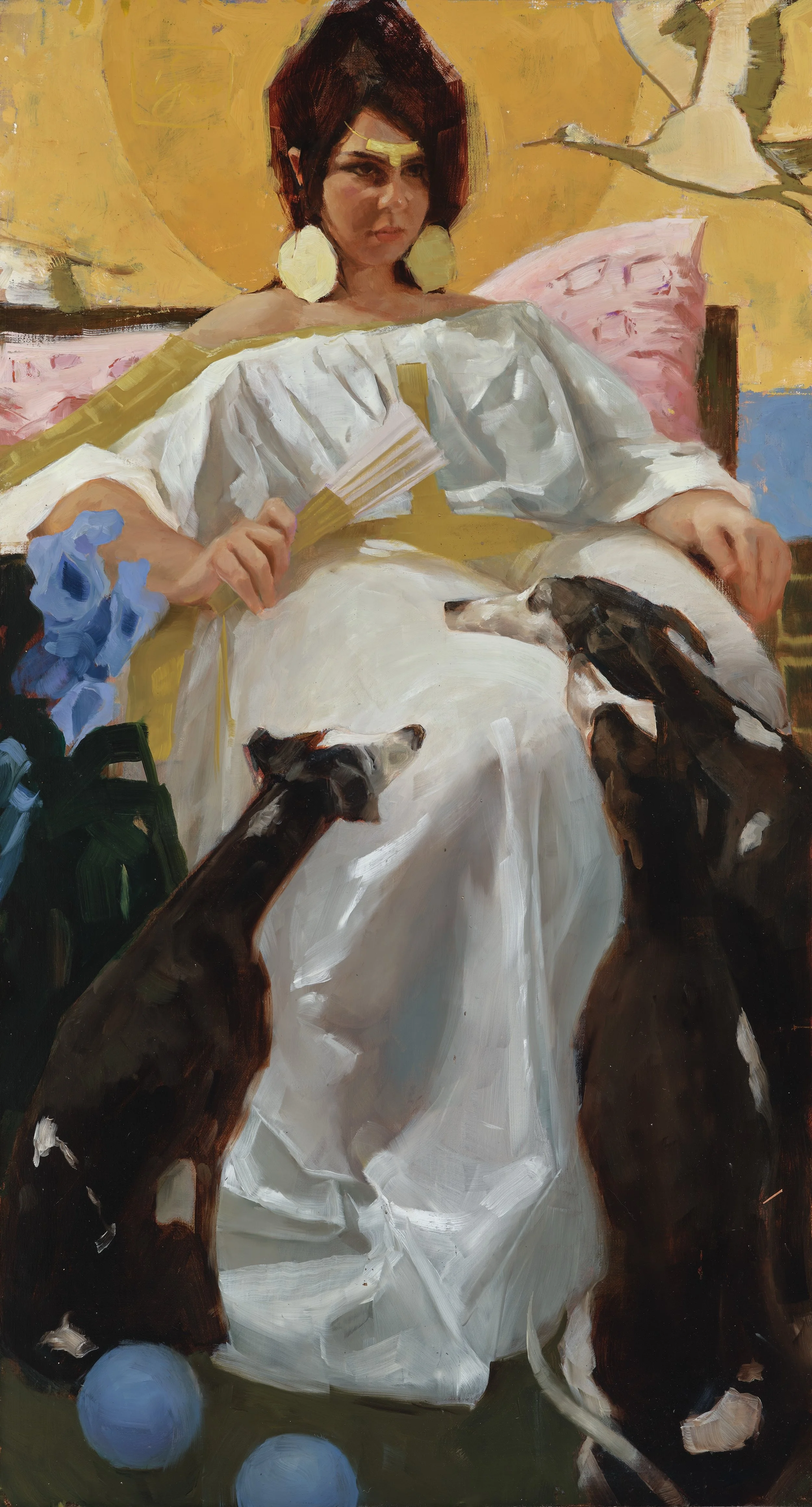 "Octavia's Revenge", Oil on Linen, AVAILABLE