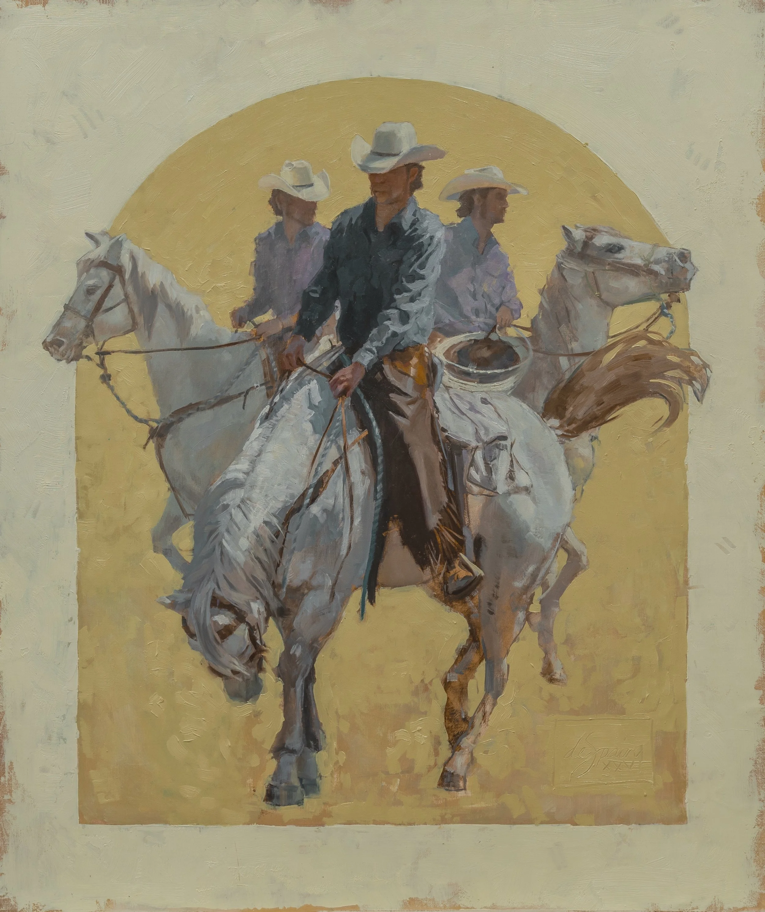 "Archetype", Oil on Linen, (Exhibitions- A century of Legacy, Saks Gallery, Denver - 9/18-10/9) Available