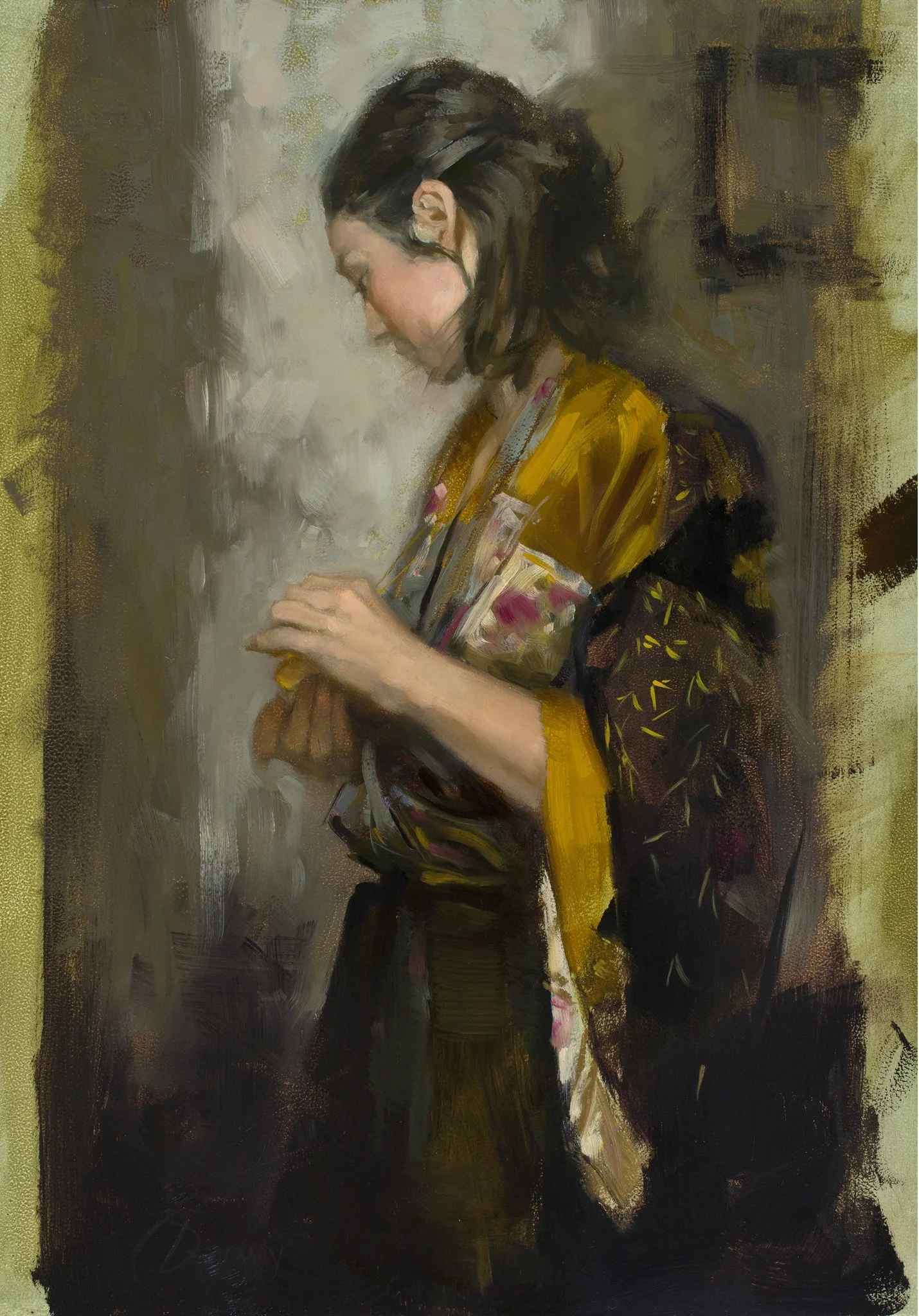 "Secret Places", Oil on Linen, SOLD