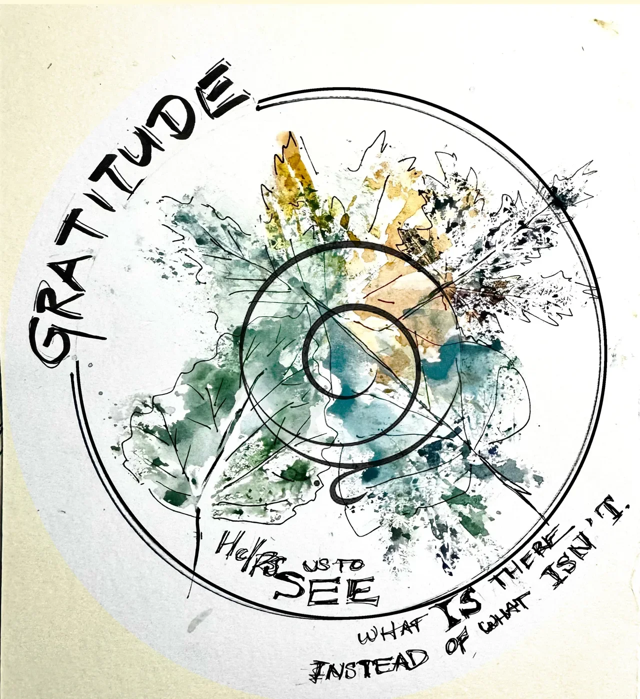 November’s Brushstroke: Gratitude