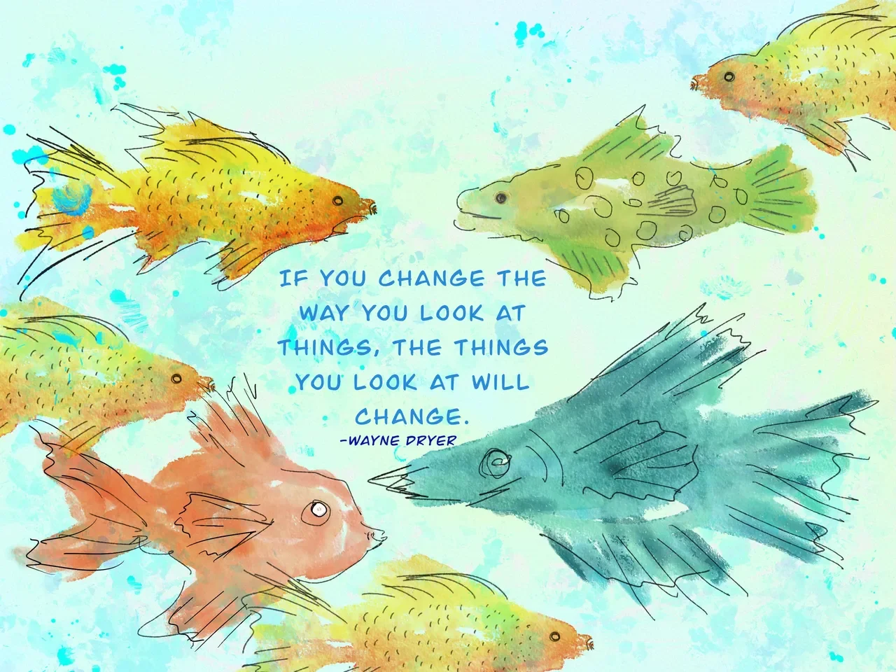 Moving Forward and Pushing through the waters.