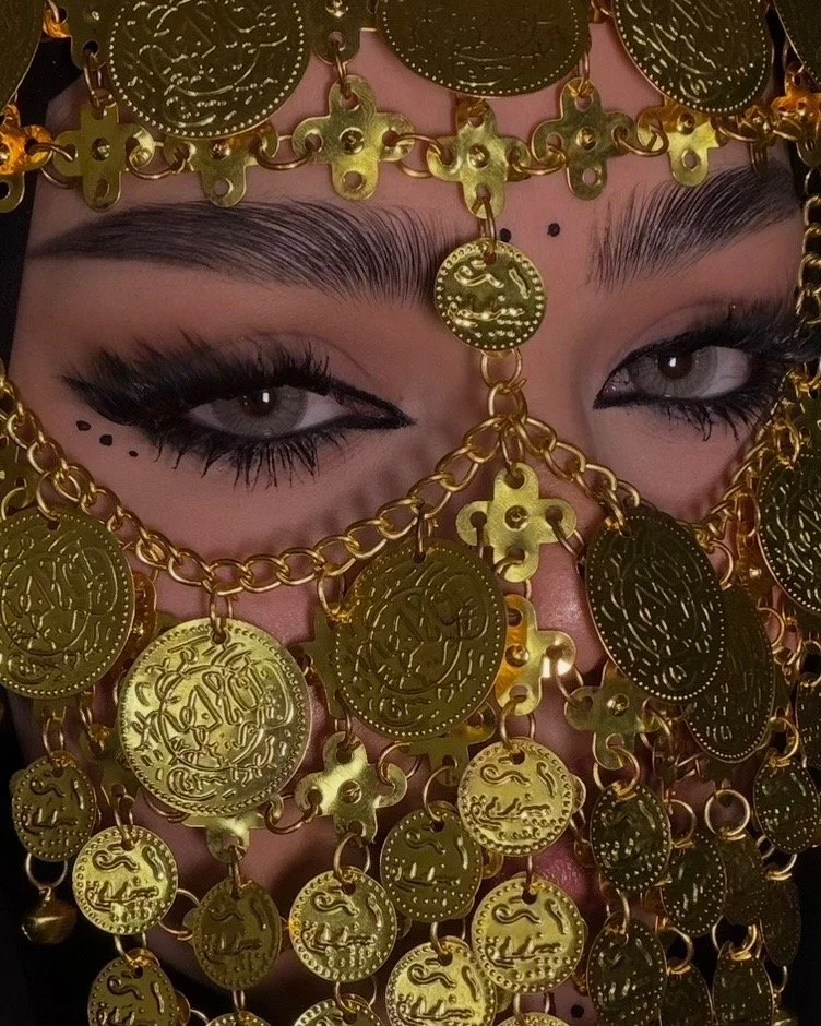 Arabian makeup look