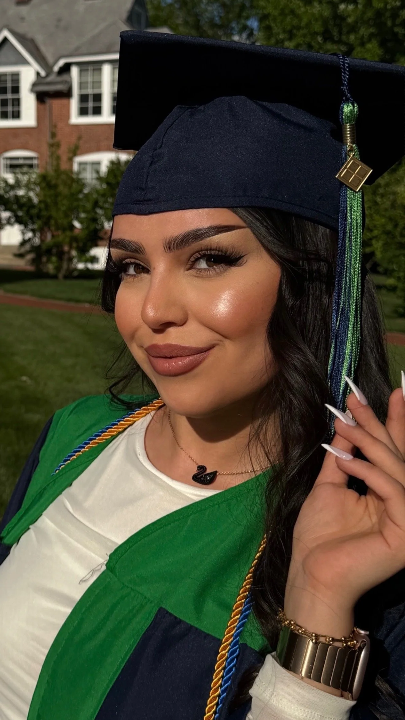 Graduation makeup glam 