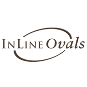 INLINE OVALS logo with stylized text and an oval shape