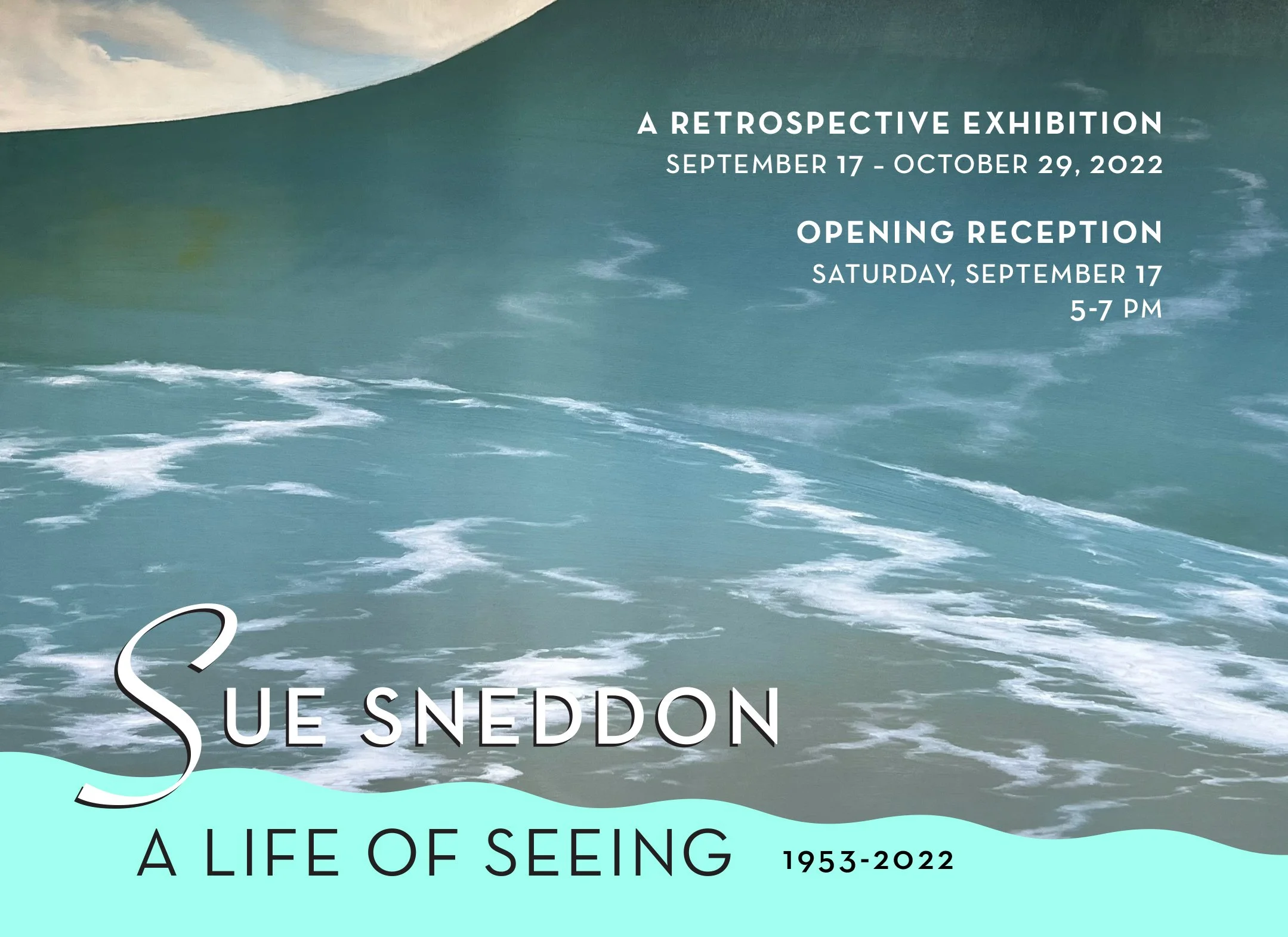 Sue Sneddon Exhibition A Life of Seeing