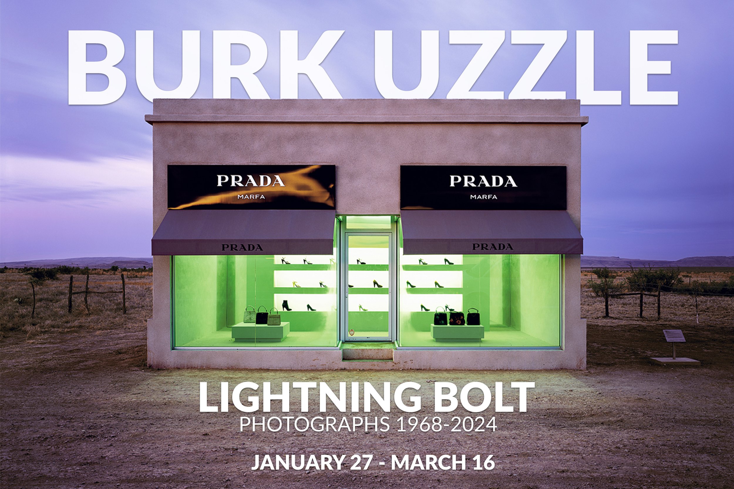 Burk Uzzle Exhbition Lightning Bolt