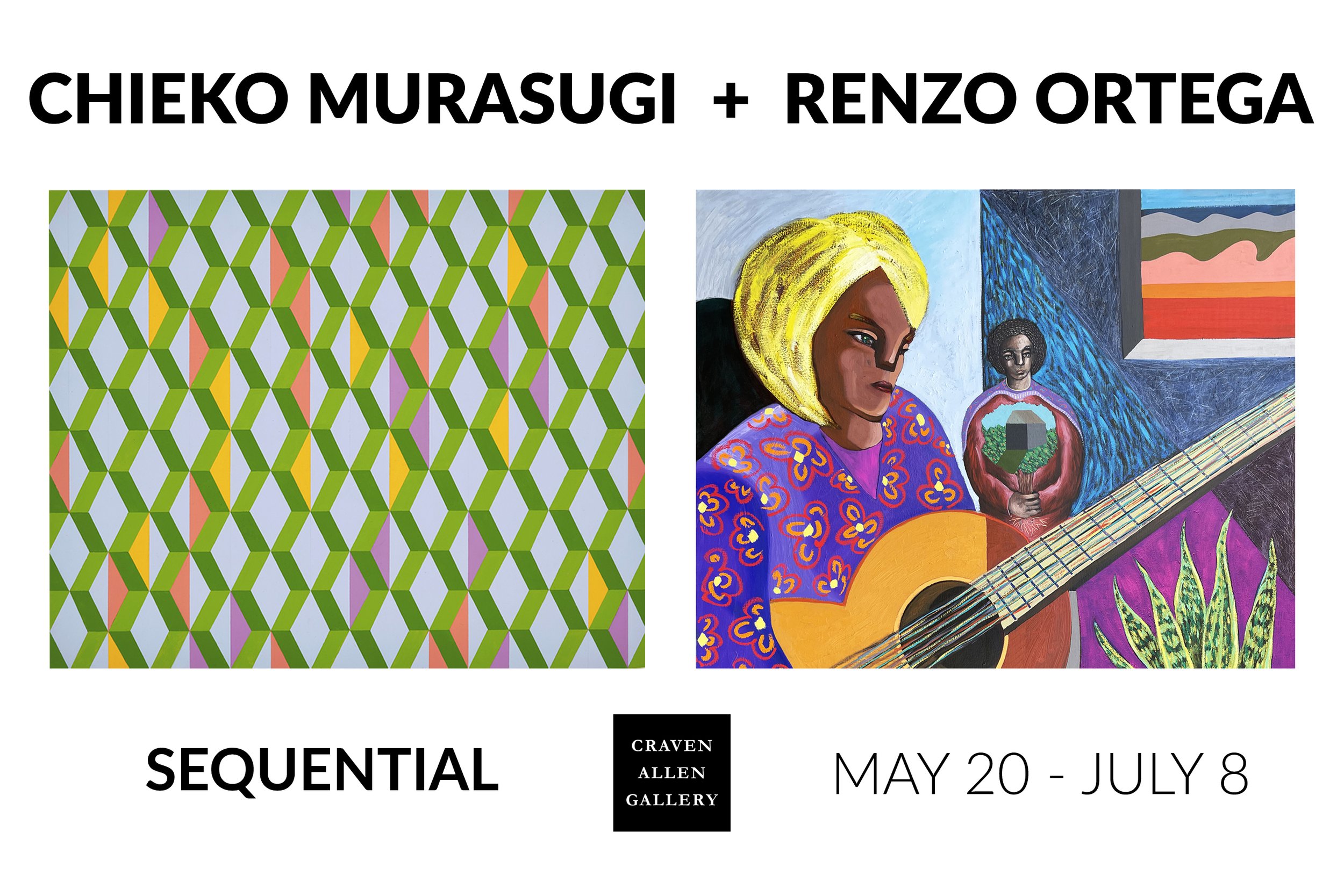 Chieko Murasugi Renzo Ortega Exhibiton Sequential
