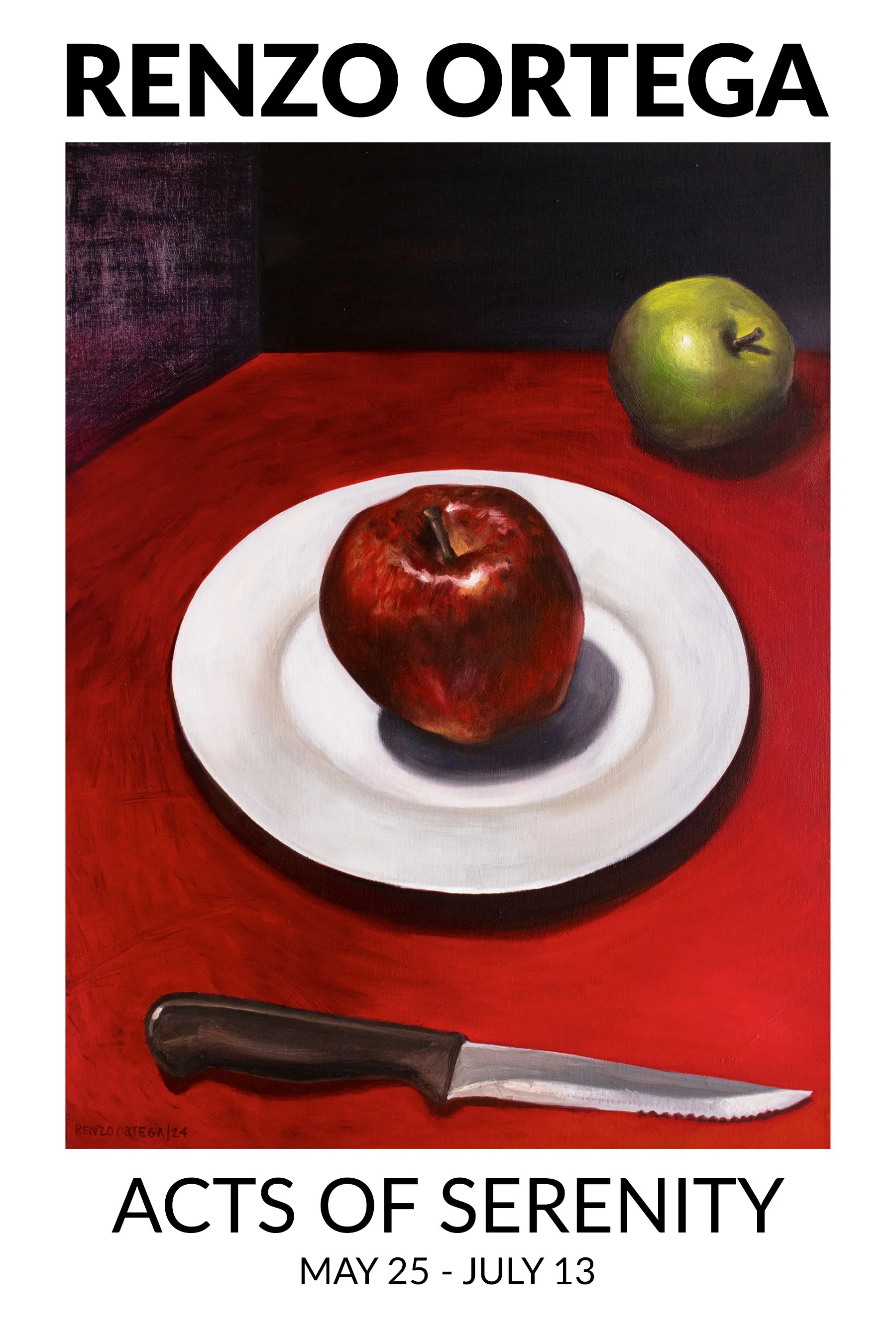Renzo Ortega Exhibition Acts of Serenity