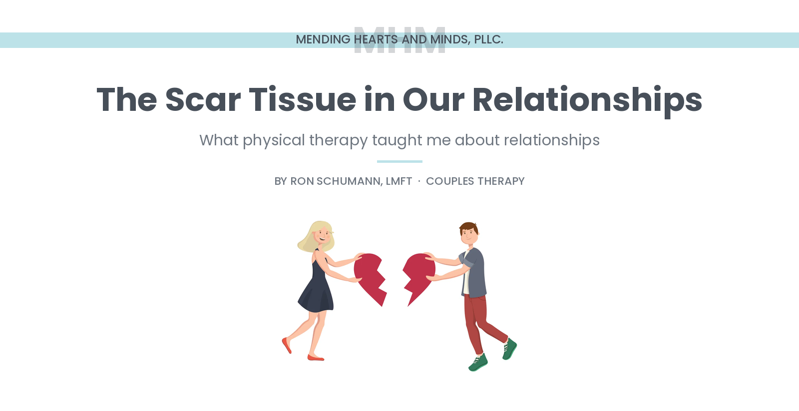 The Scar Tissue in Our Relationships