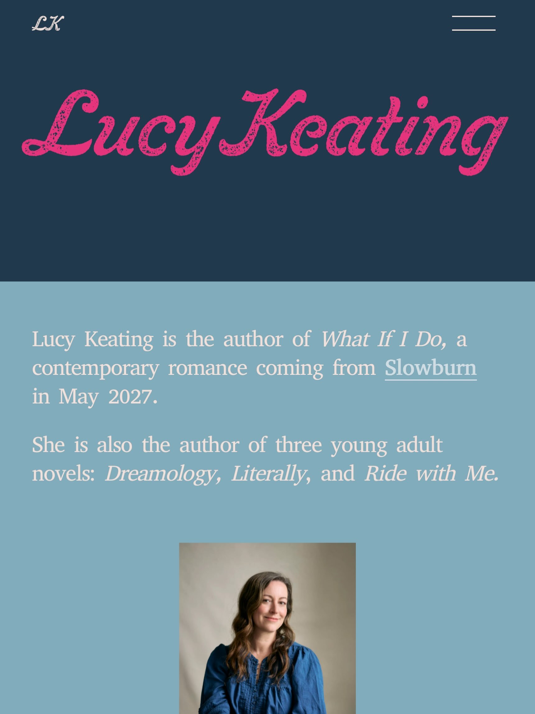 In awe of my new author website created by the incredibly talented ladies at @thebooklaunchclub 💕 

Erin and Meredith have all the ideas and all the answers and I can&rsquo;t imagine embarking on my new adult career without them. Author friends, che