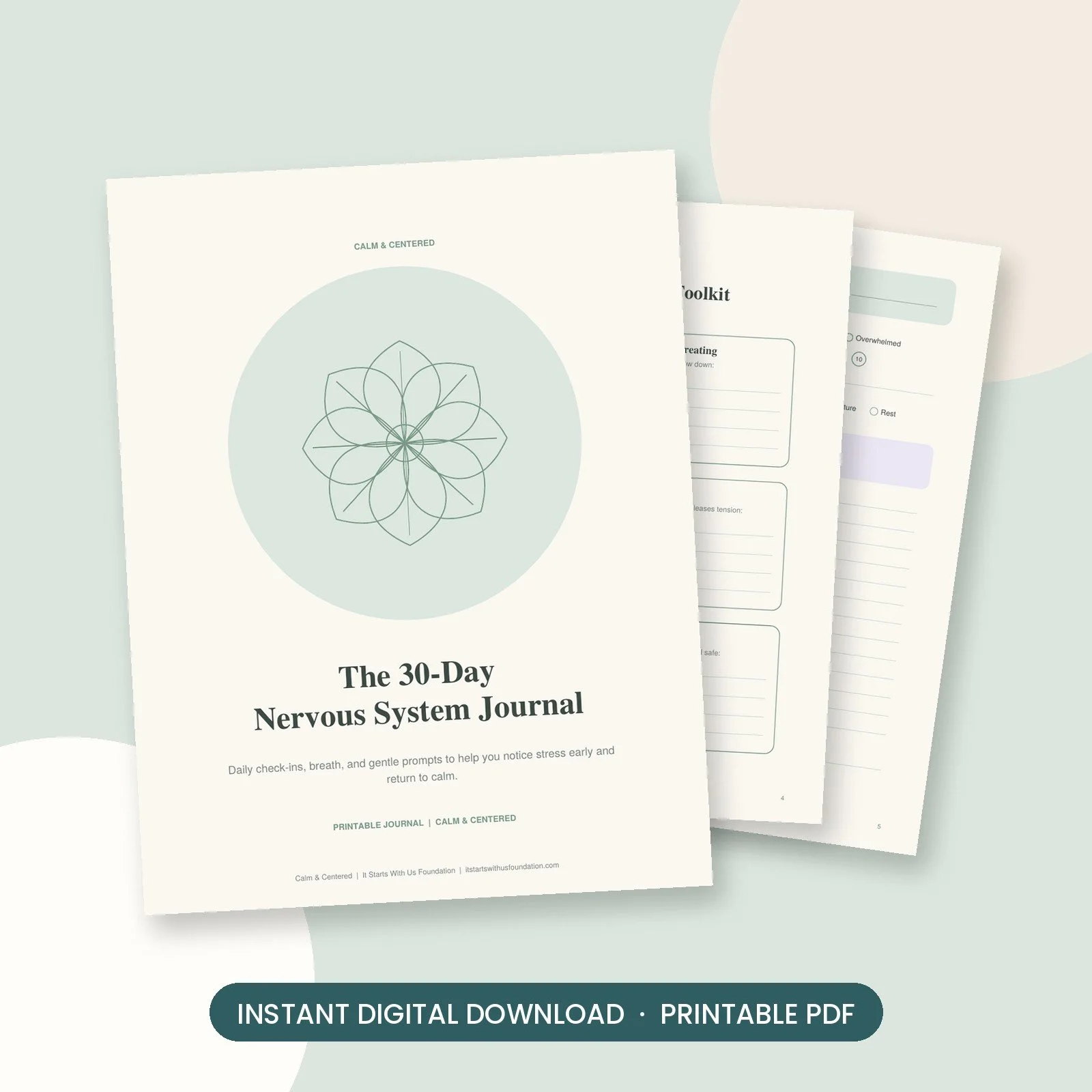 The 30-Day Nervous System Journal