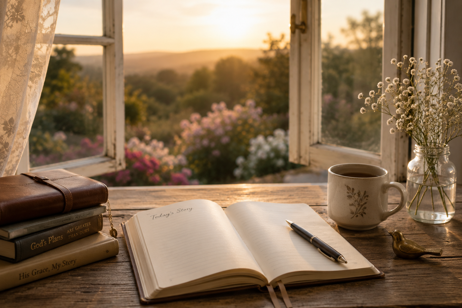 Take Heart. God Is Still Writing Your Story.