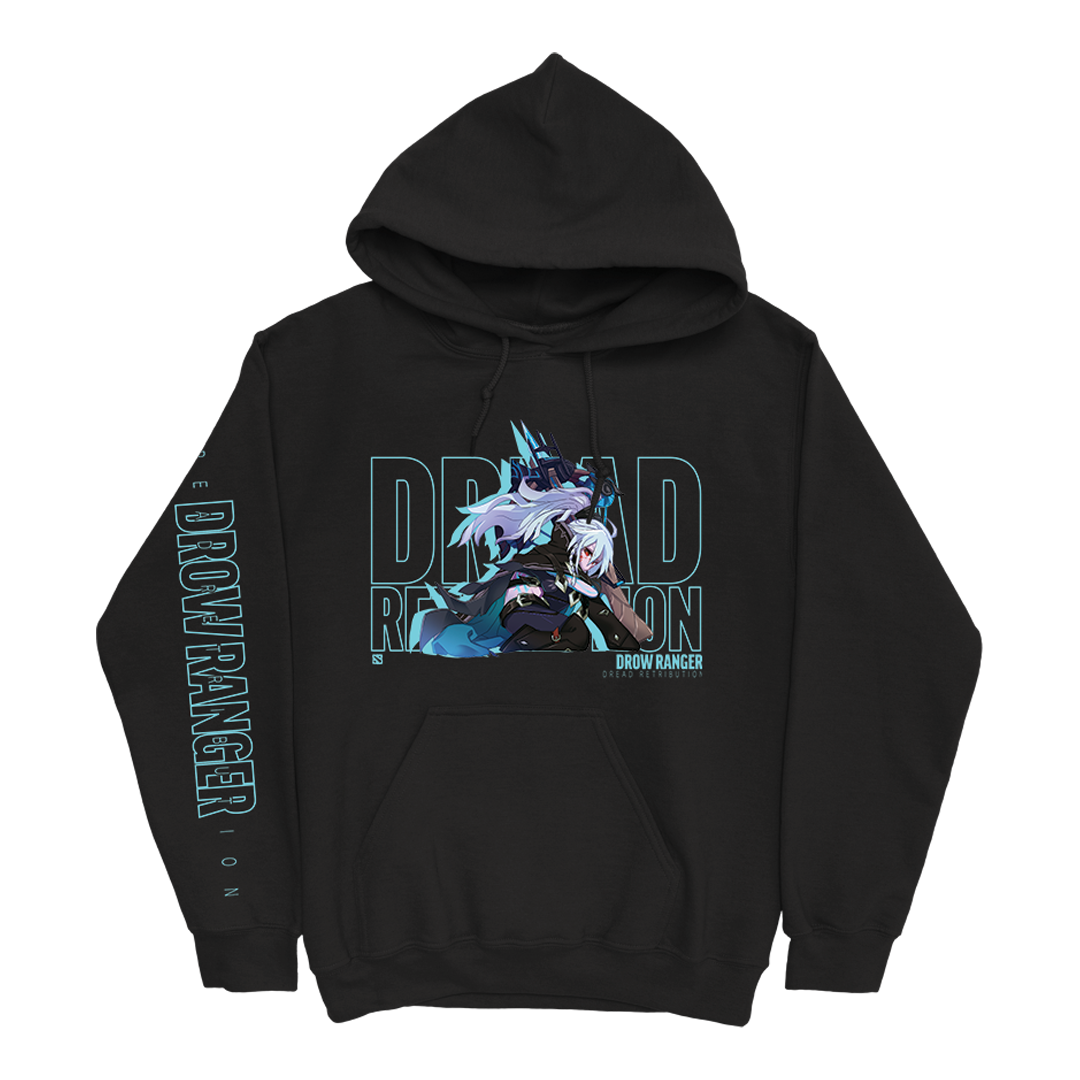 DR Dread Hoodie - Black - Front.png