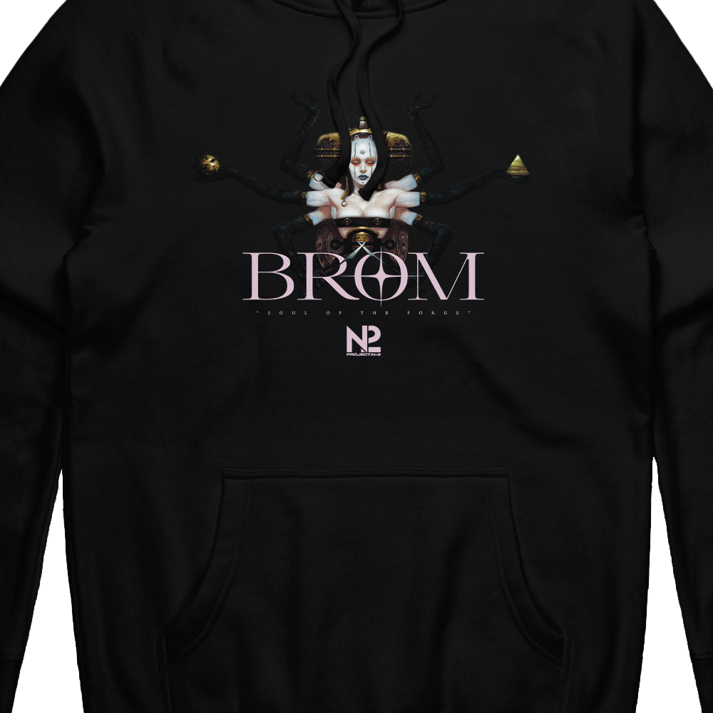 N2 x Brom - Soul Hoodie - Front Detail.png