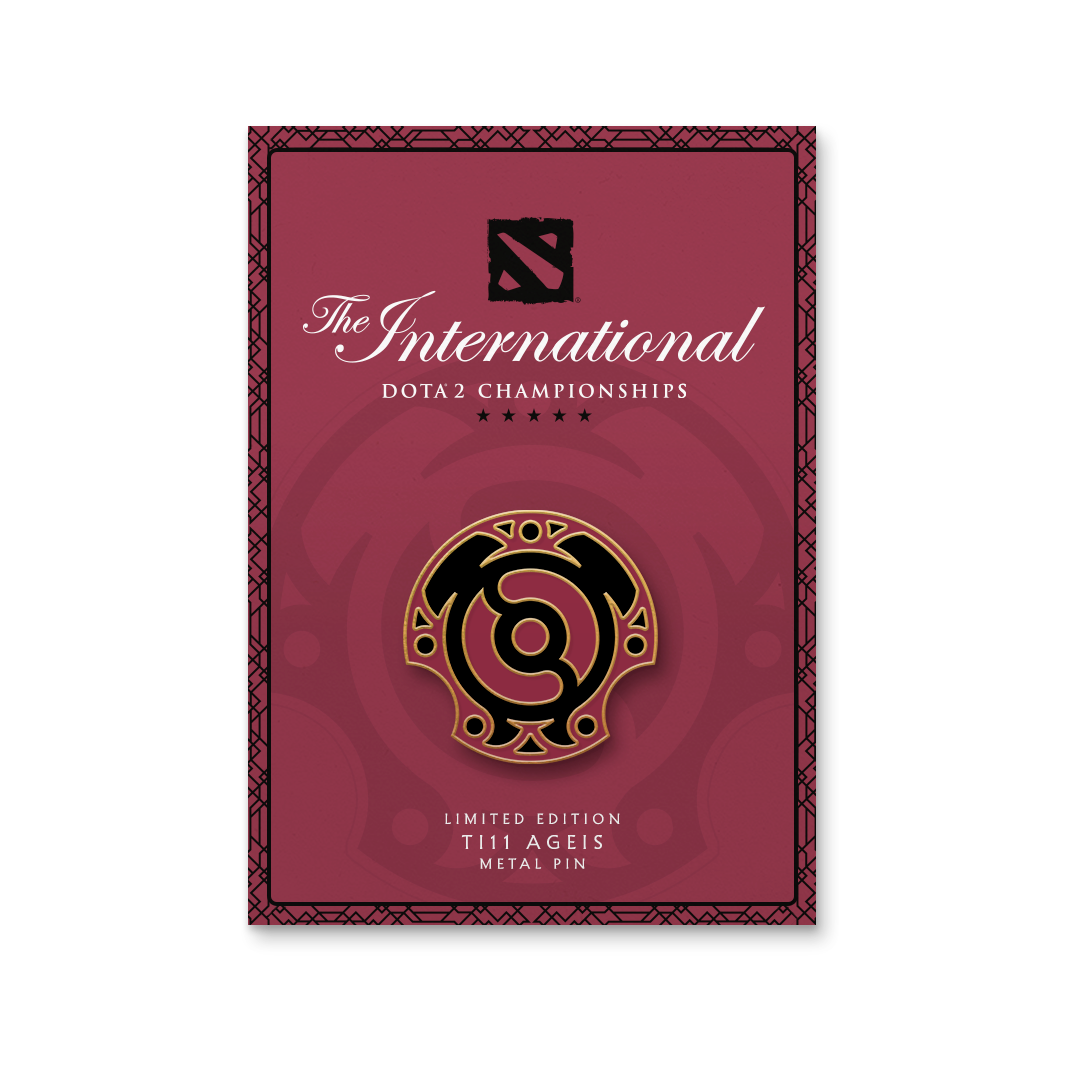 TI11 Event Aegis Enamel Pin - w Backing Card.png