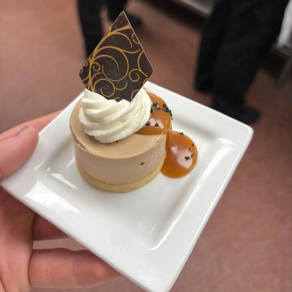 Caramel Chocolate Petit Four