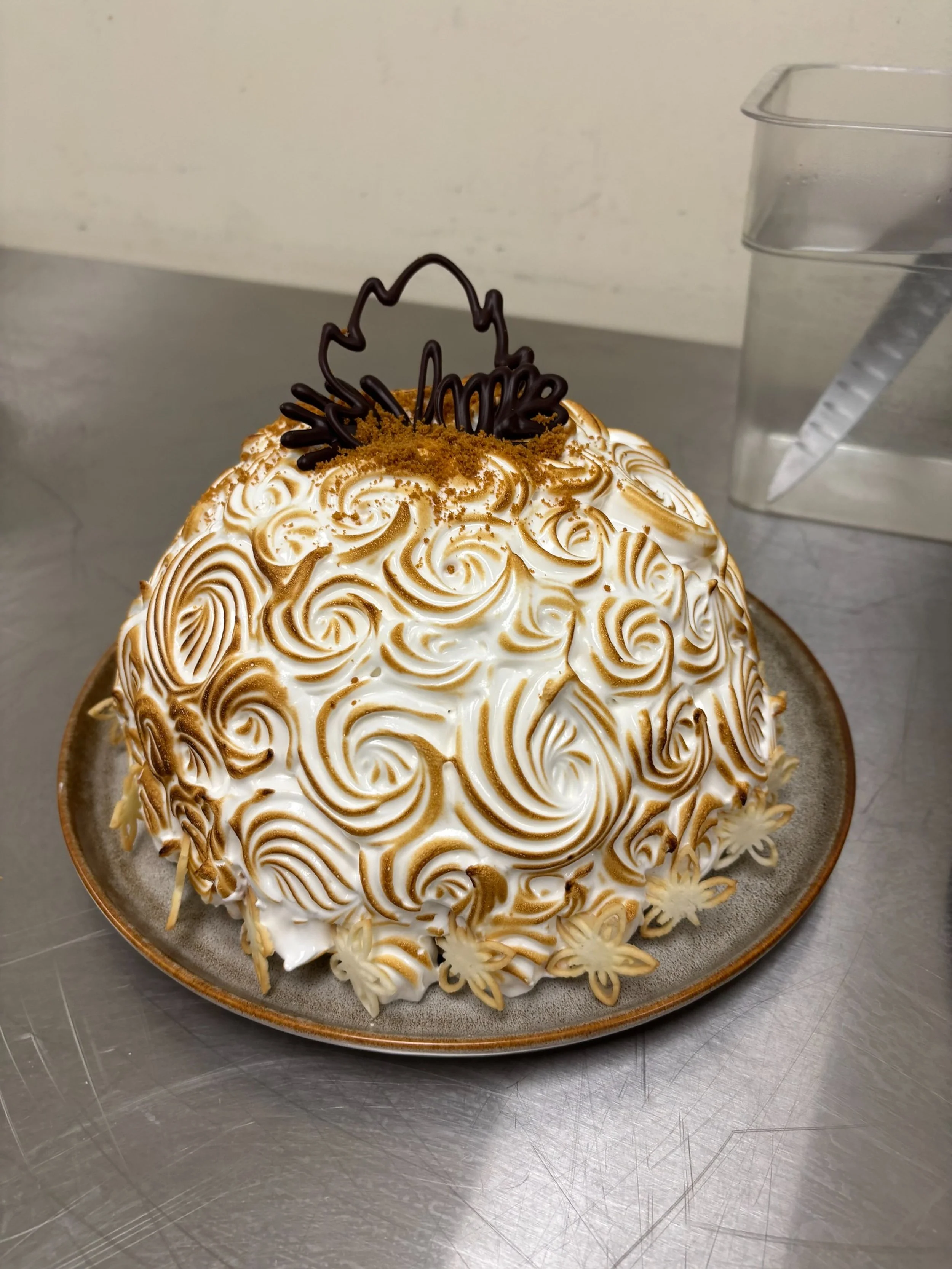 Caramel Coffee Bombe Glacée