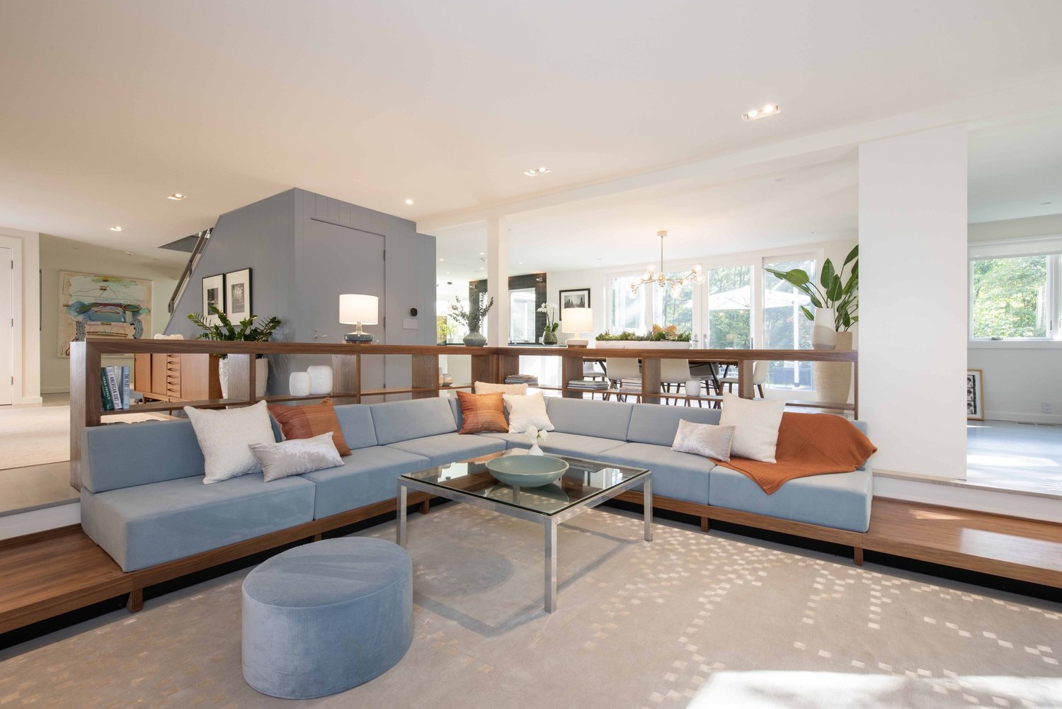 Residential living room designed by Cityzen Designs
