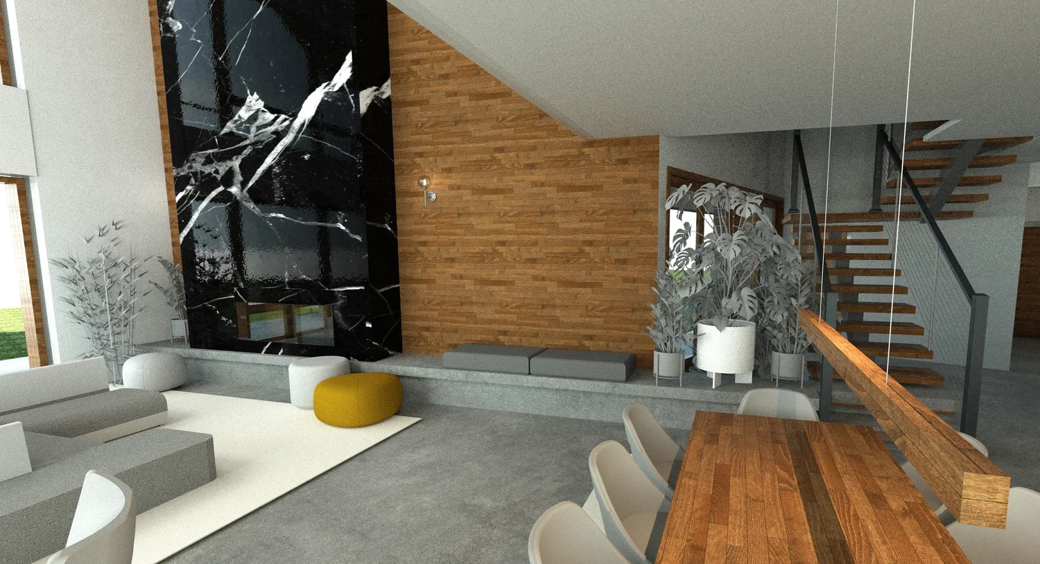 Rendering of a Cityzen Designs interior concept