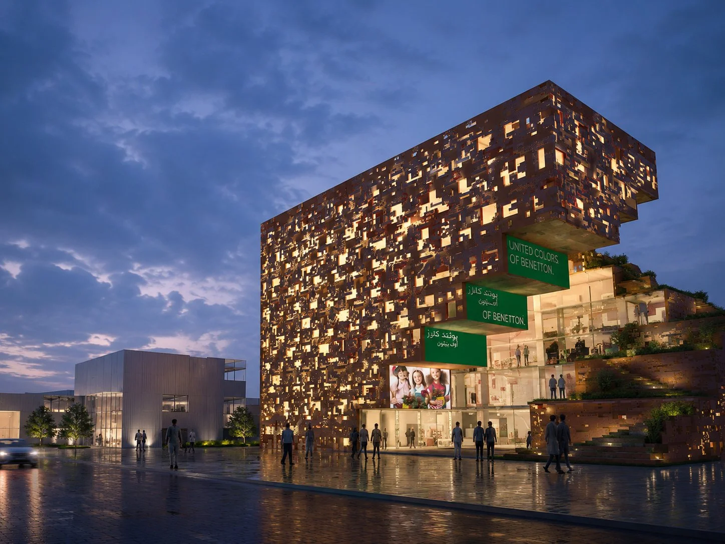 Benetton Headquarters Proposal, Tehran, Iran