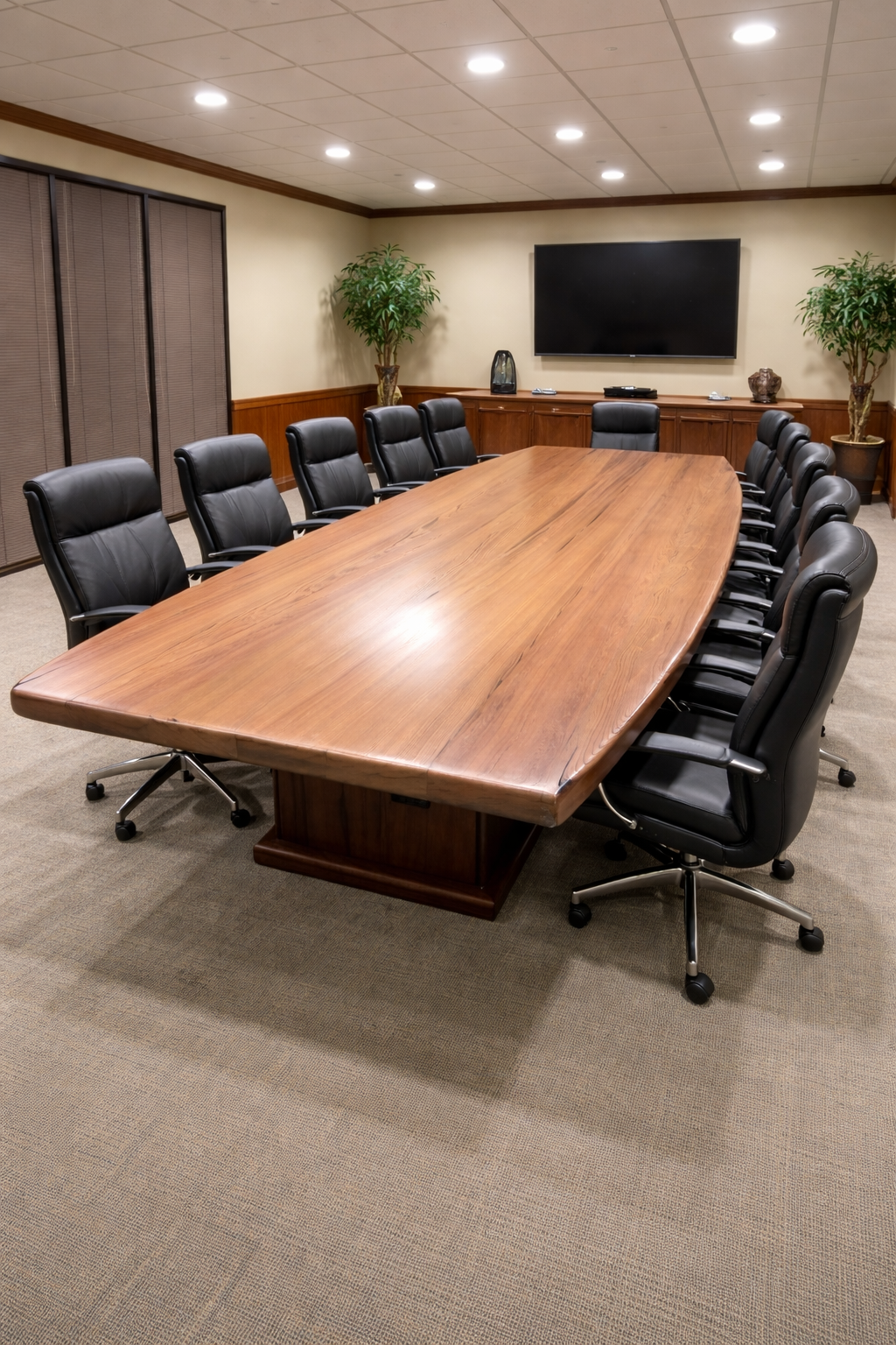Redwood Conference table
