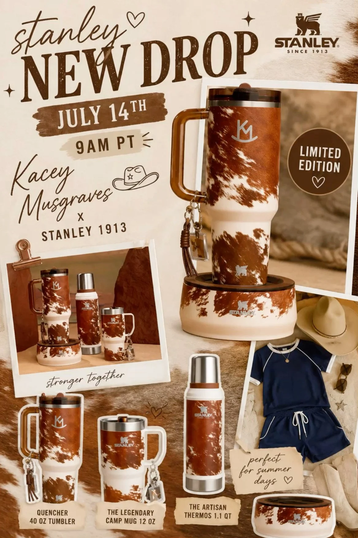 Stanley New release Stanley 1913 x Kacey Musgraves