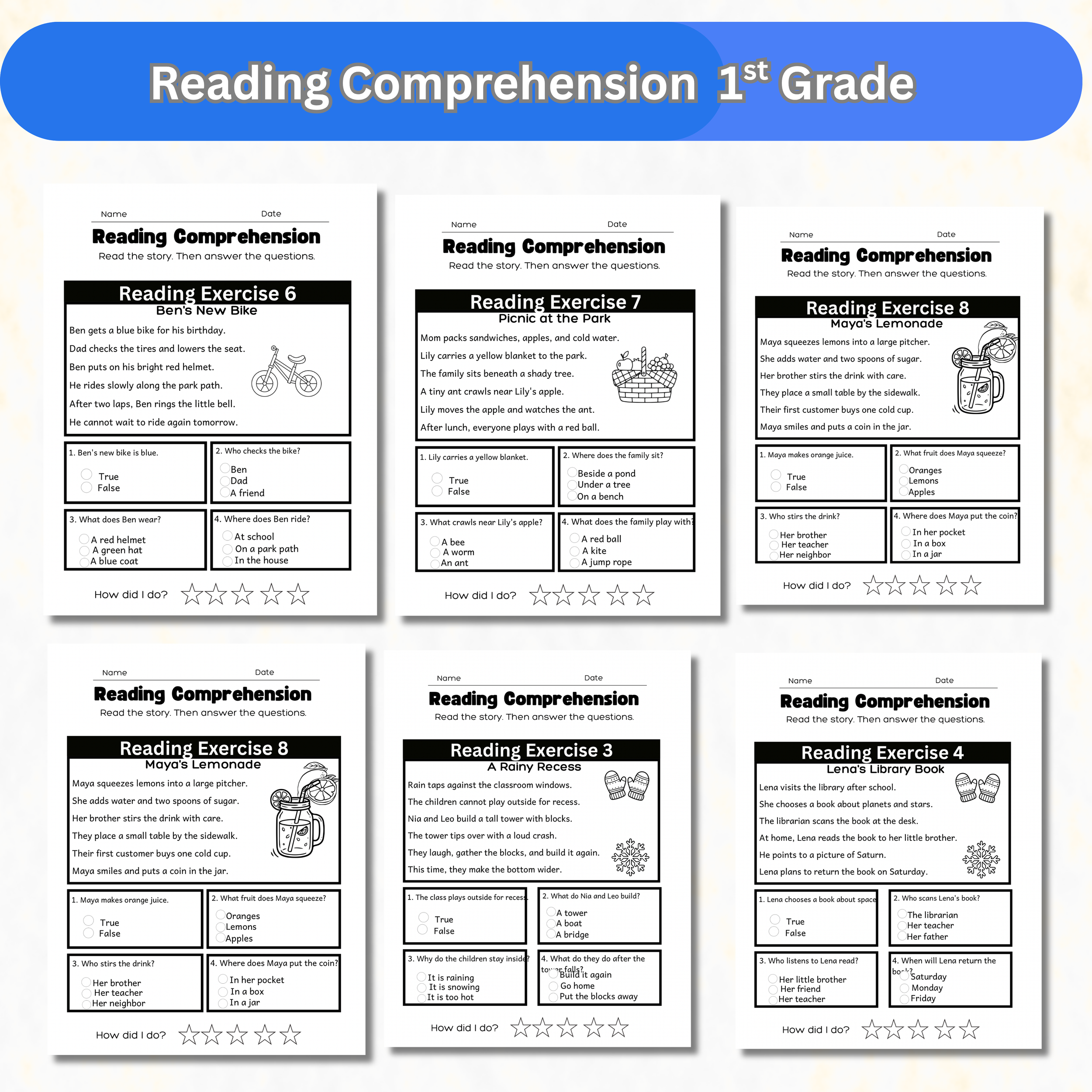 Reading Comprehension 1st Grade - 2.PNG