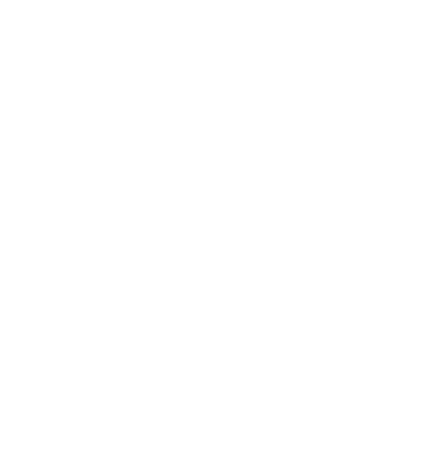 A line art illustration of a hand holding a smartphone, with earphones plugged into it.