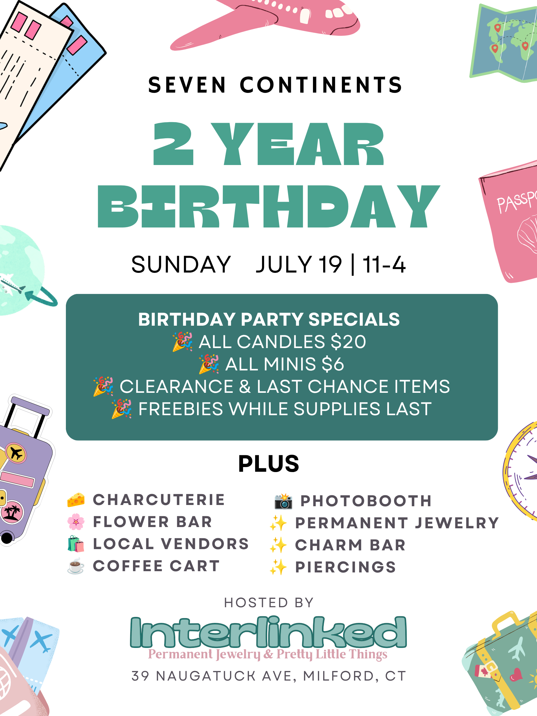 Seven Continents 2nd Birthday