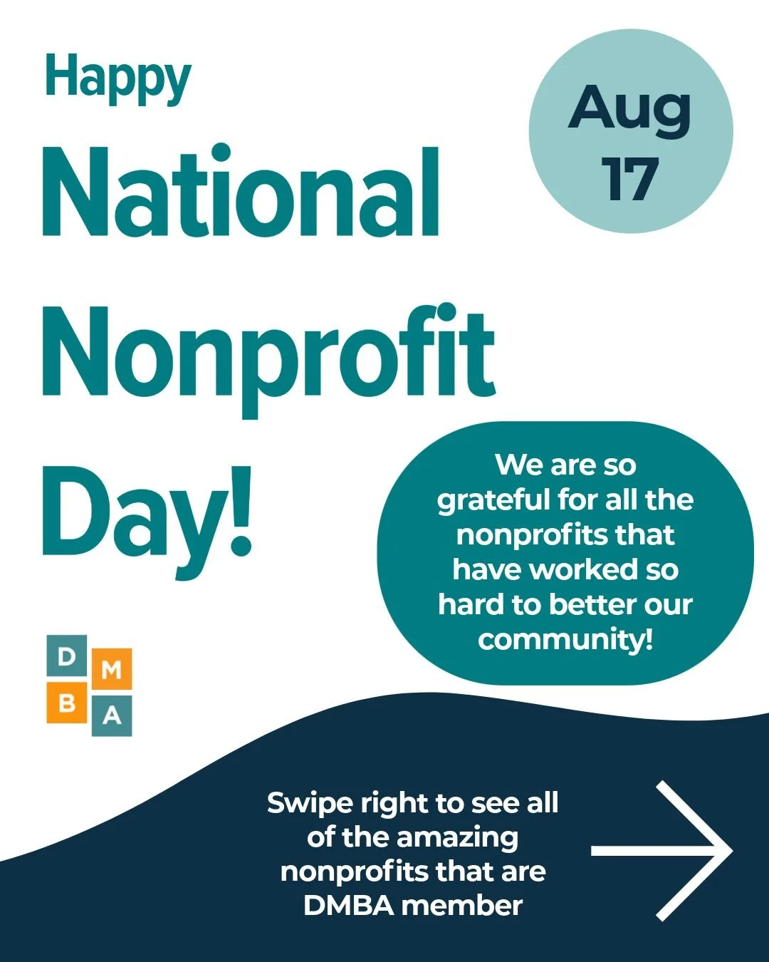 Happy National Nonprofit Day! 🎉

We are so thankful to have so many nonprofit members part of the DMBA who are committed to serving our community.

Don&rsquo;t forget to show your appreciate to these local heros!
.
.
.
.
#milfordct #nonprofitorganiz