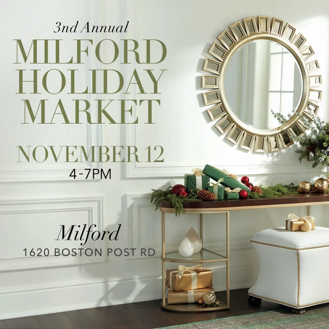 Join @ethanallenmilford on November 12th from 4-7pm for their 3rd Annual Holiday Market.
Our goal is to create a wonderful community event that brings people together, highlights local businesses, and encourages everyone to Shop Small this holiday se