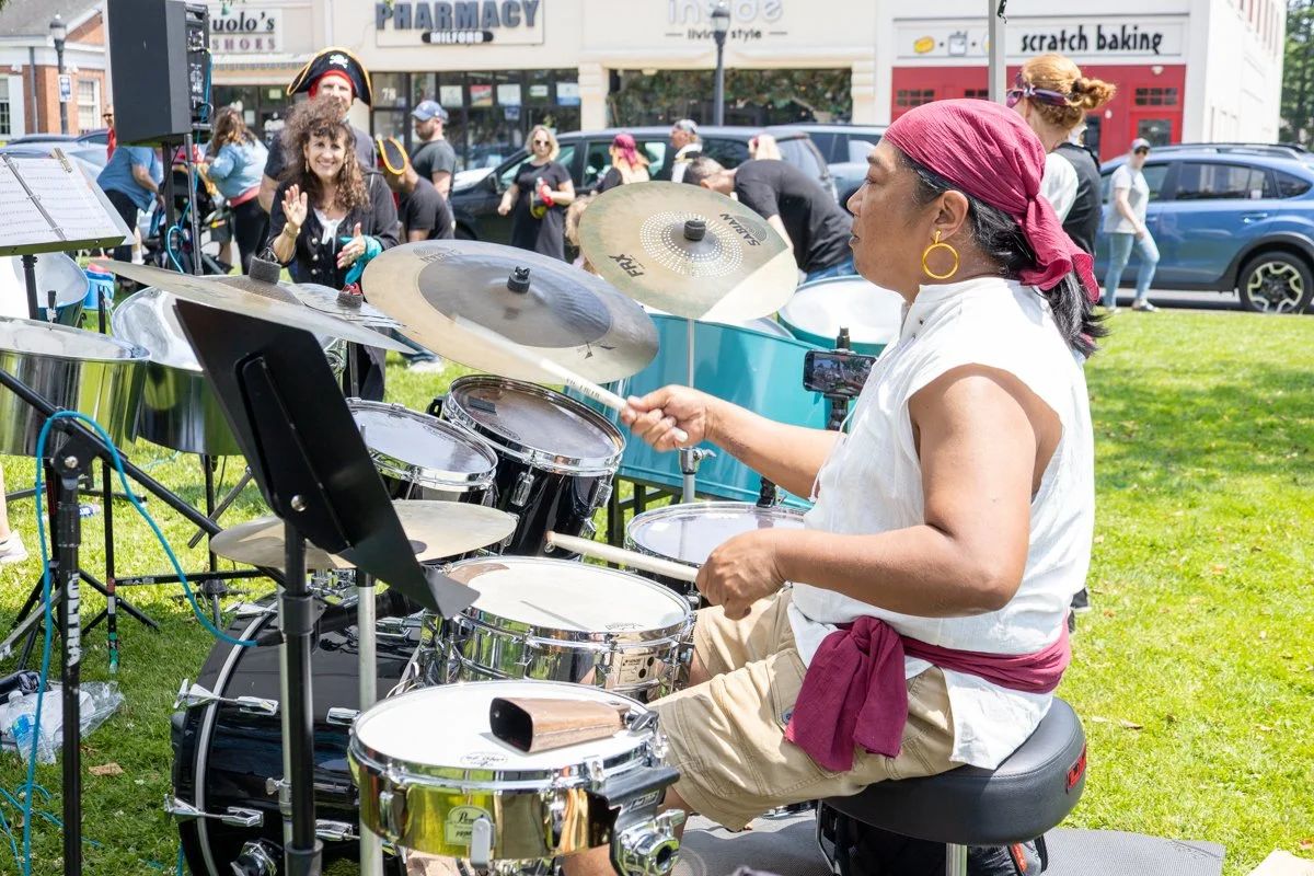 Live band performance during our family-friendly festival in Milford, organized by the Downtown Milford Business Association.