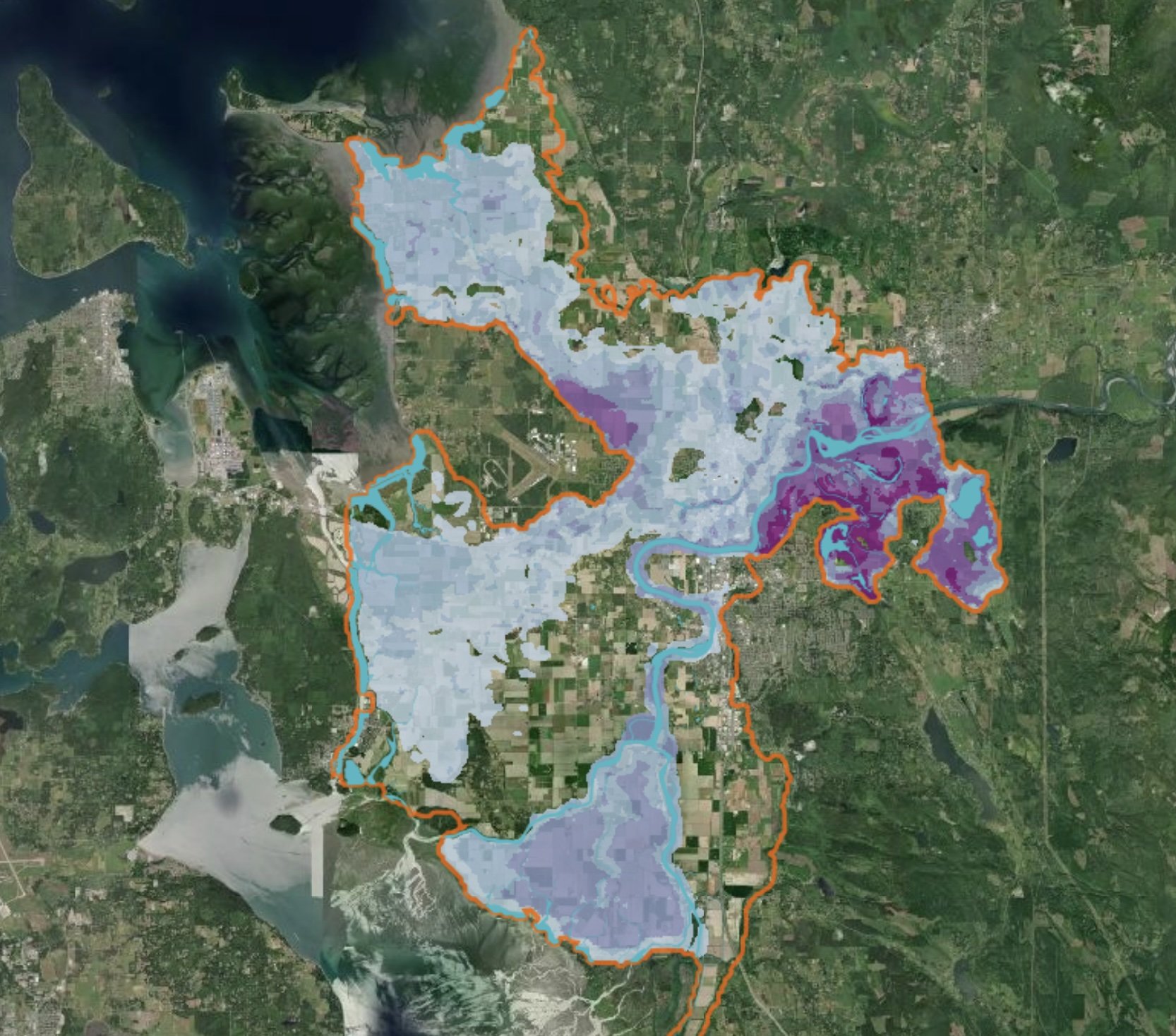 Skagit Flood Map Scenario Tool
