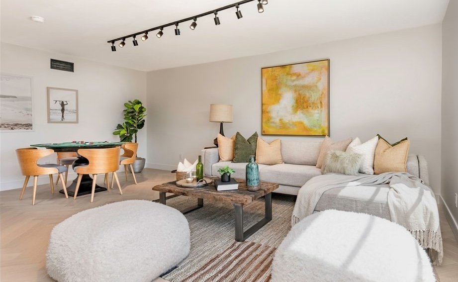 Vacant home staging in Seal Beach for a luxury home staged by So Divine Staging