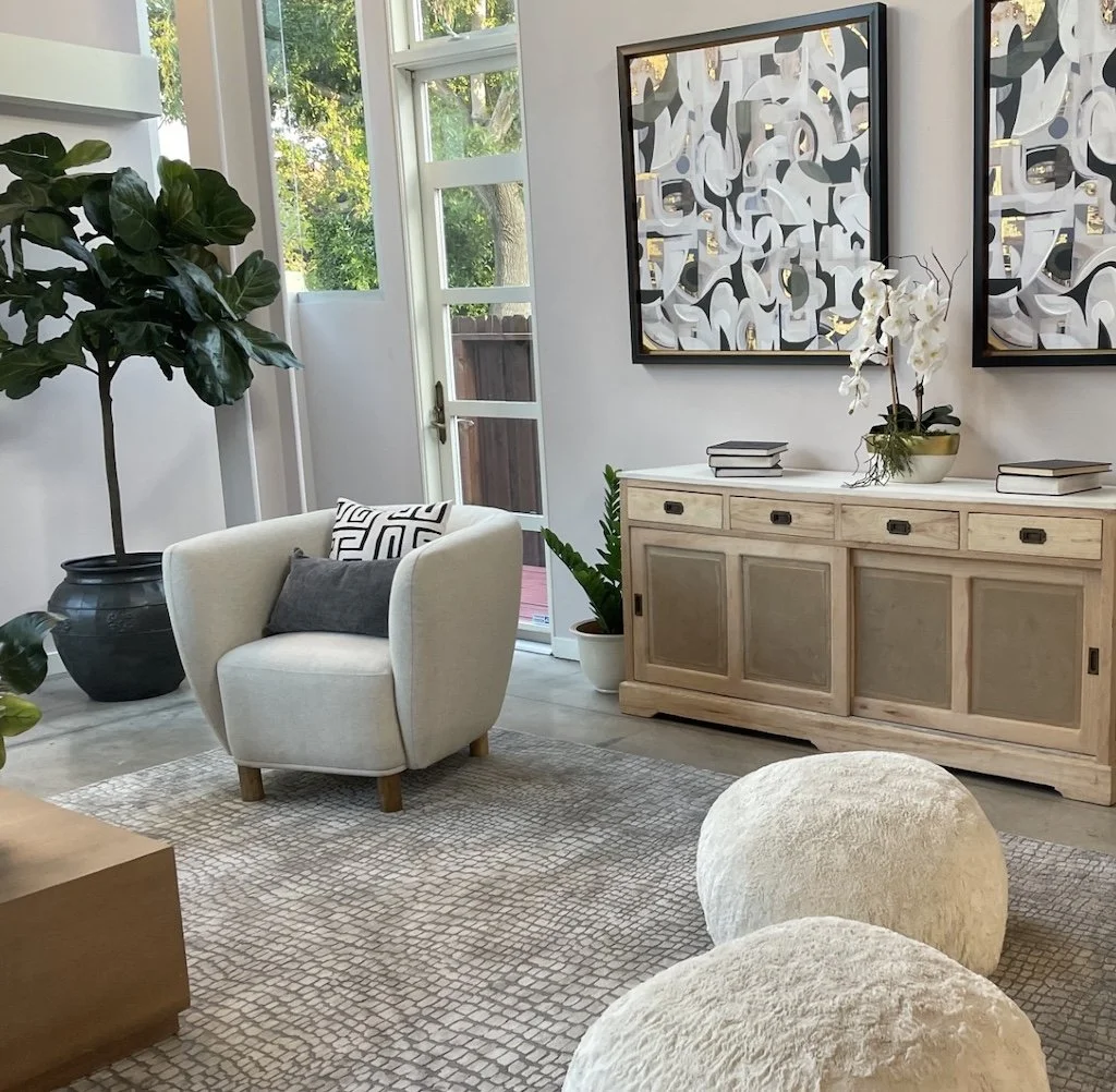 Luxury Contemporary real estate home staging in Los Angeles, CA
