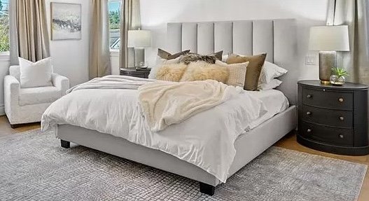 Contemporary occupied home staged for sale in Studio City, CA