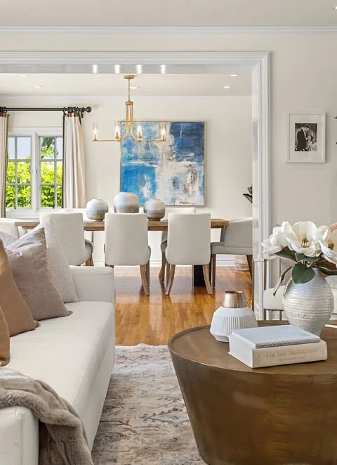 Luxury home staging for a property for sale in San Fernando Valley, CA