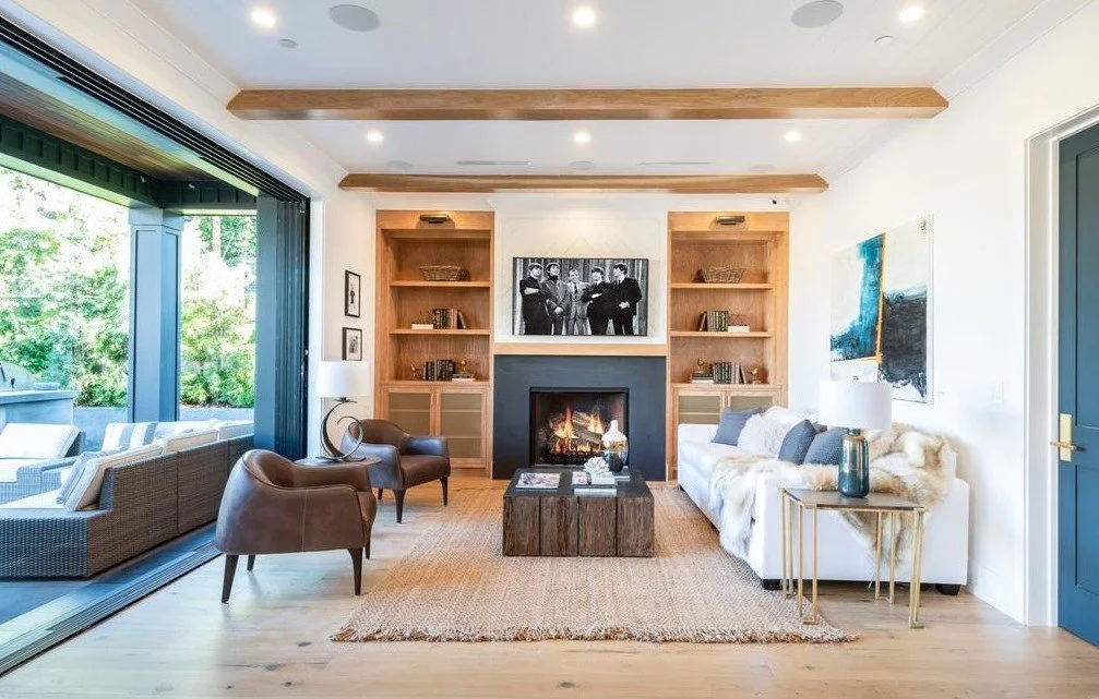 Modern vacant home staging for a luxury property for sale in Santa Monica