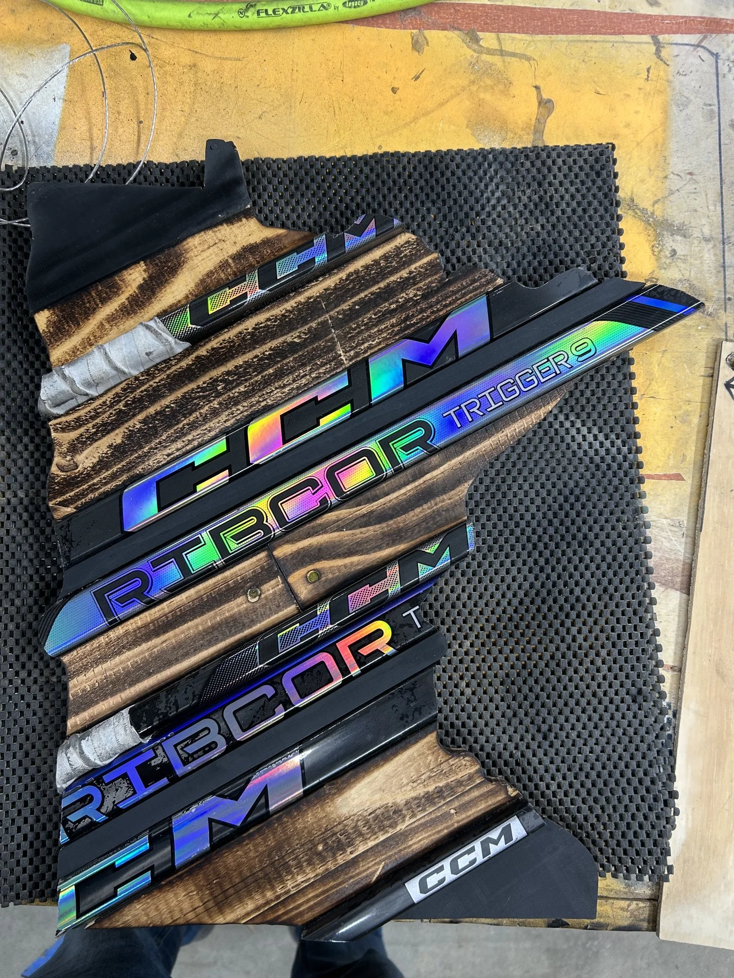 The new sticks create a fun look on photos
